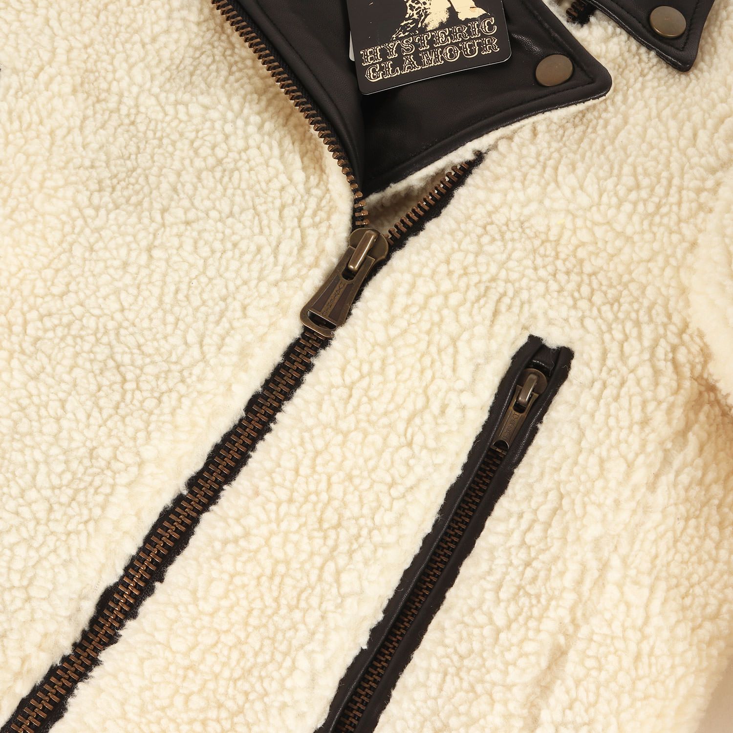 新品】HYSTERIC GLAMOUR ヒステリックグラマー ジャケット アイボリー