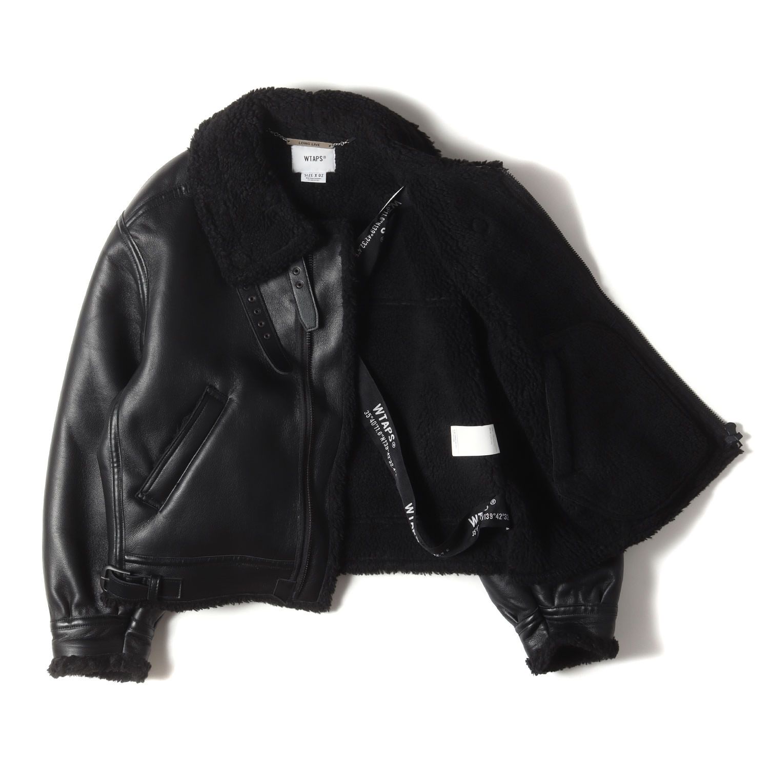 WTAPS ダブルタップス 22AW ジャケット ブラック 02 M WTAPS ダブルタップス ジャケット ブラック 黒 サイズ:2 | 22AW B-3