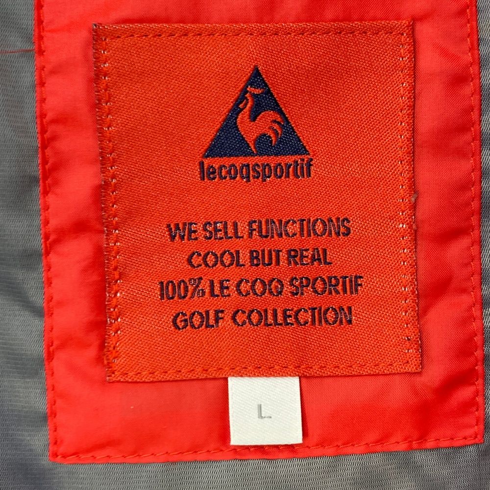 サイズ：L LE COQ GOLF ルコックゴルフ 2WAY中綿ジップジャケット