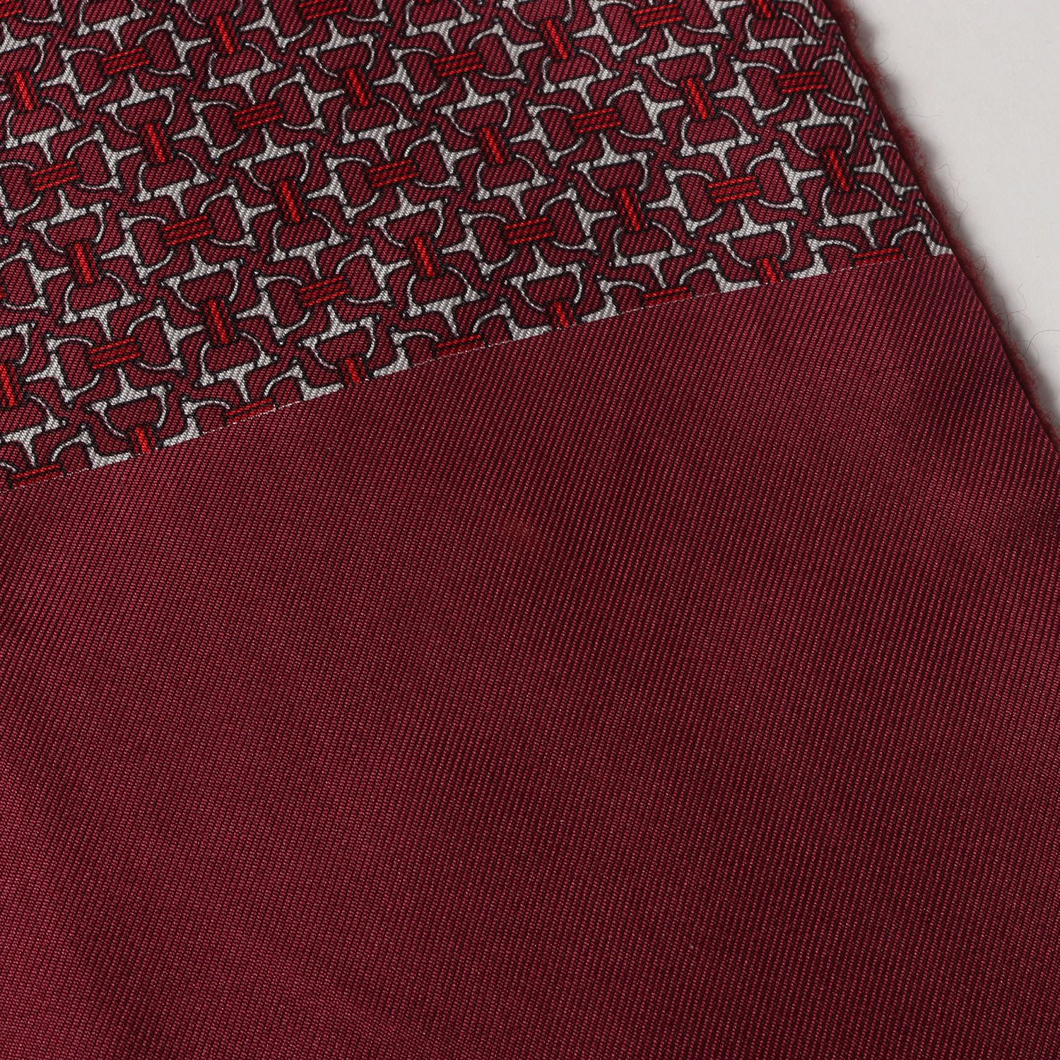 HERMES エルメス マフラー | 無地 カシミヤ / ビット総柄 シルク