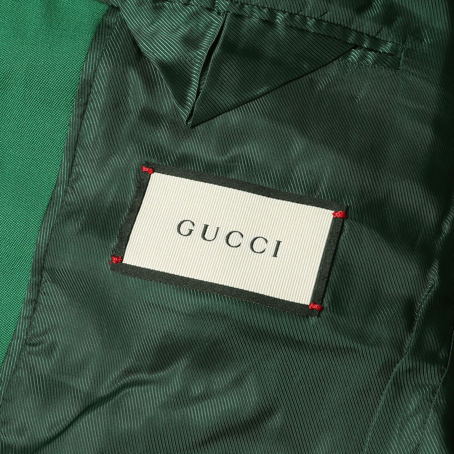 美品】GUCCI グッチ ジャケット グリーン サイズ:S/M相当 | 近年モデル