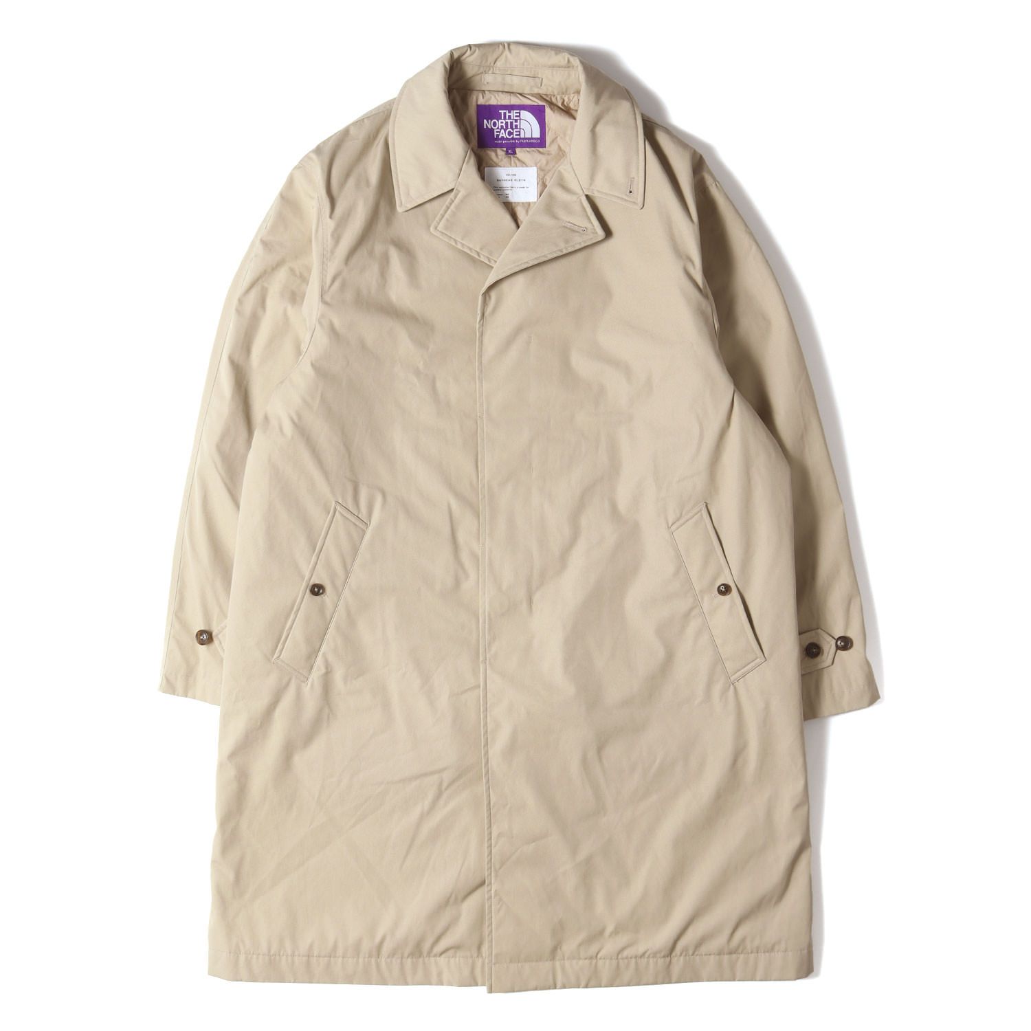 THE NORTH FACE PURPLE LABEL ノースフェイス コート ベージュ サイズ