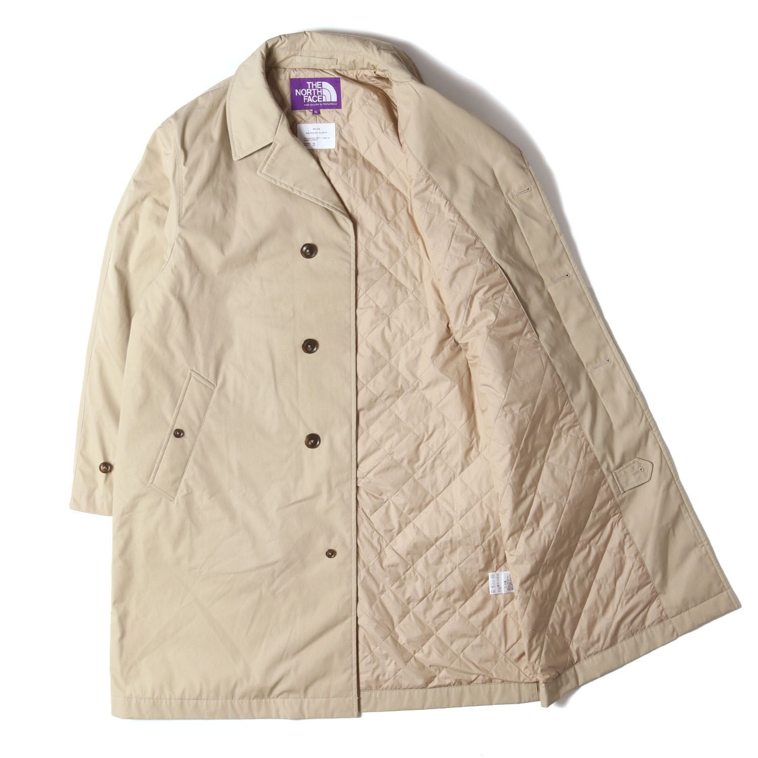 THE NORTH FACE PURPLE LABEL ノースフェイス コート ベージュ サイズ