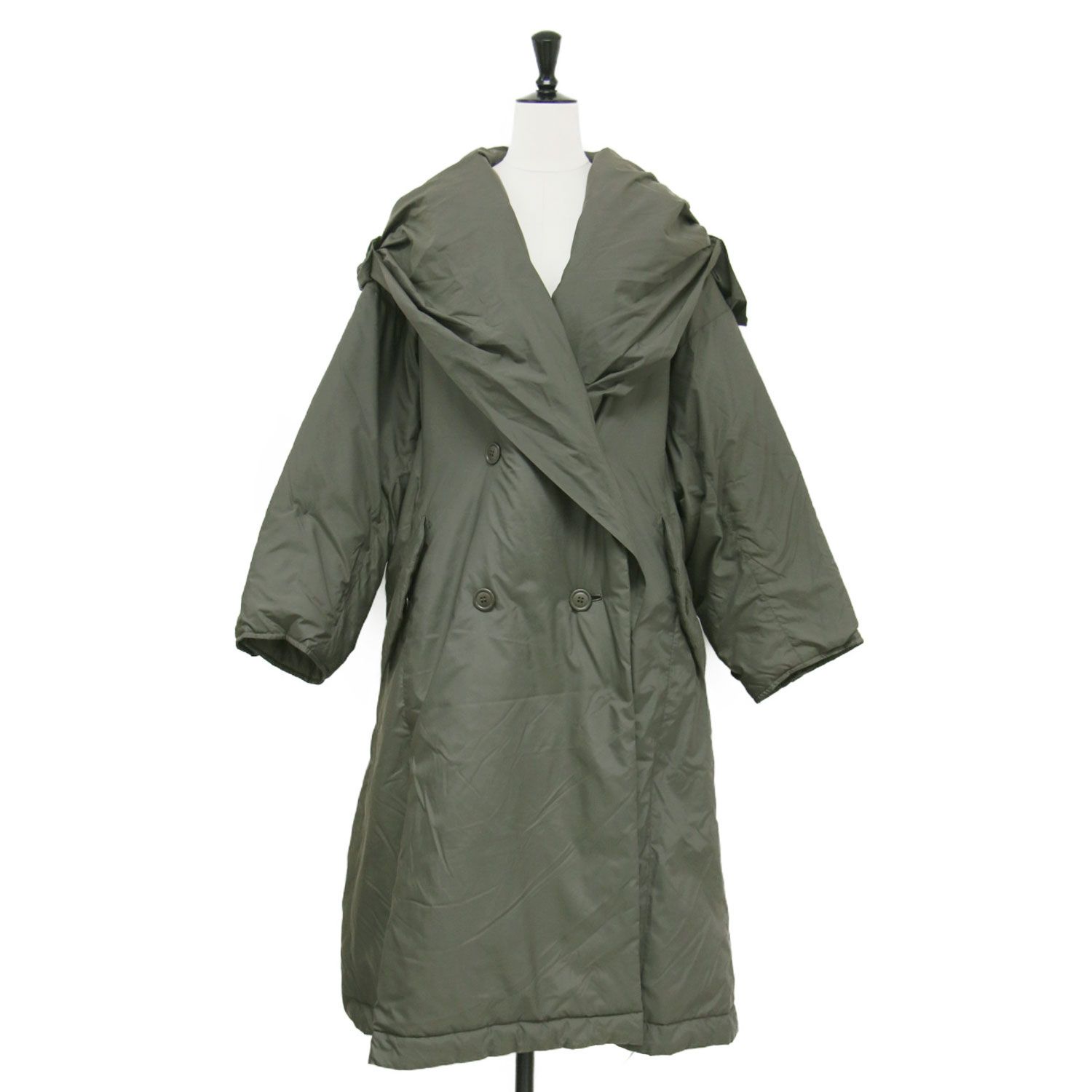ISSEY MIYAKE イッセイミヤケ コート カーキ サイズ:M | PERMANENTE 中