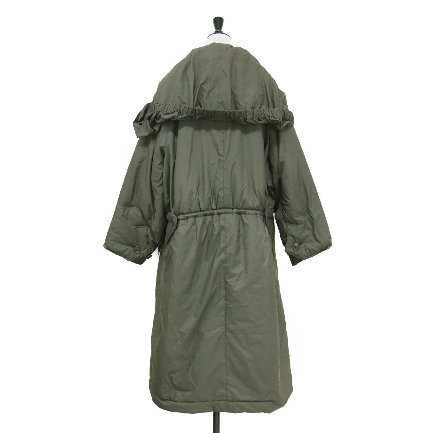 イッセイミヤケ　ロングコート　モッズコート　カーキグレー　春秋冬 ISSEY MIYAKE イッセイミヤケ コート カーキ サイズ:M | PERMANENTE 中