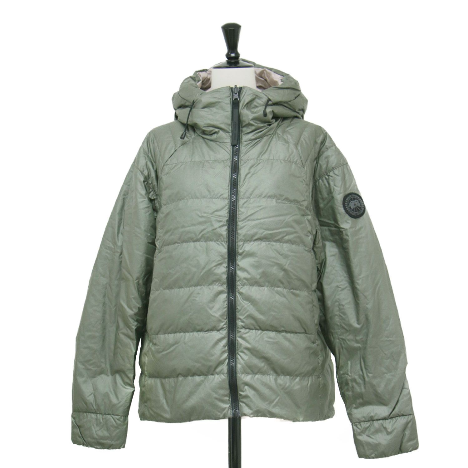 美品】CANADA GOOSE カナダグース ジャケット カーキ×ライトピンク 