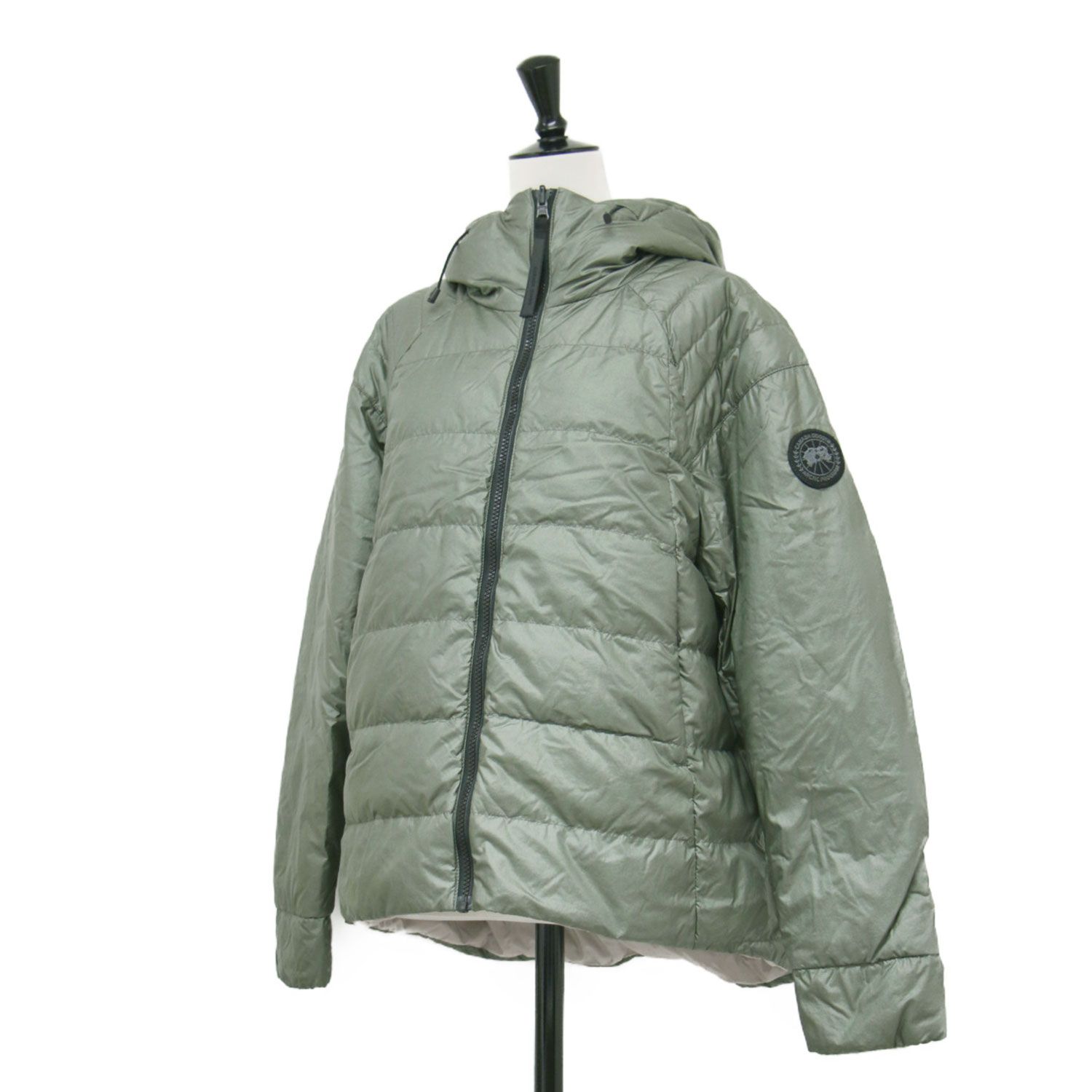 美品】CANADA GOOSE カナダグース ジャケット カーキ×ライトピンク 