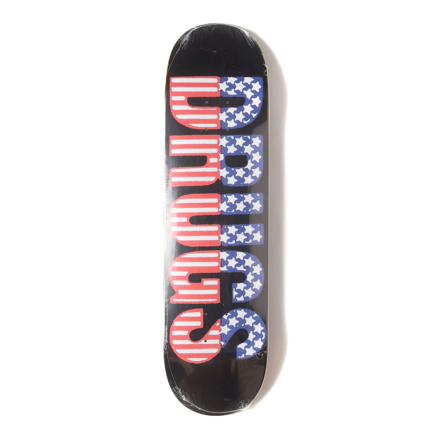 Supreme シュプリーム 21 SS DRUGSロゴ スケボーデッキ Drugs Skateboard ブラック 黒 ブランド ファッション インテリア 雑貨 メンズ