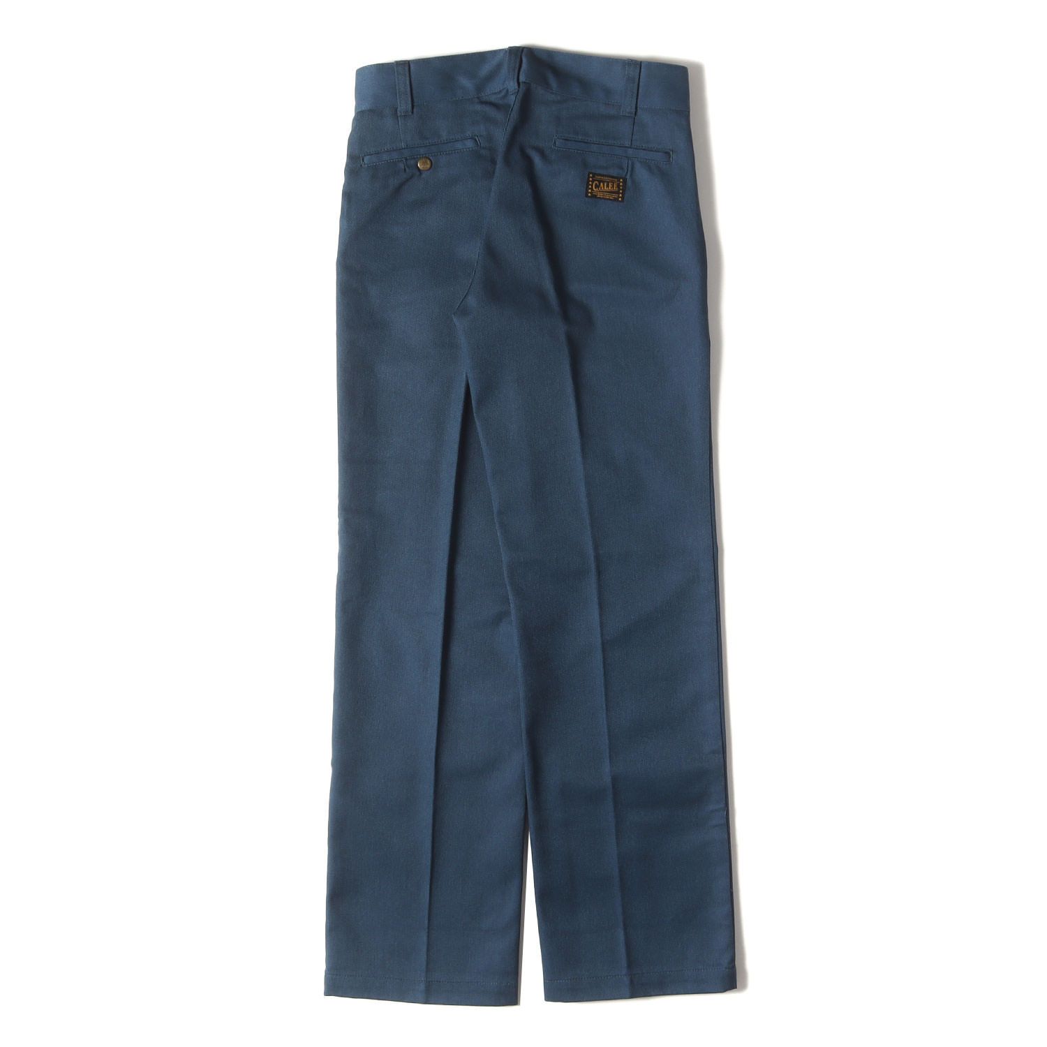 美品】CALEE キャリー パンツ ネイビー 紺 サイズ:S | T/Cツイル