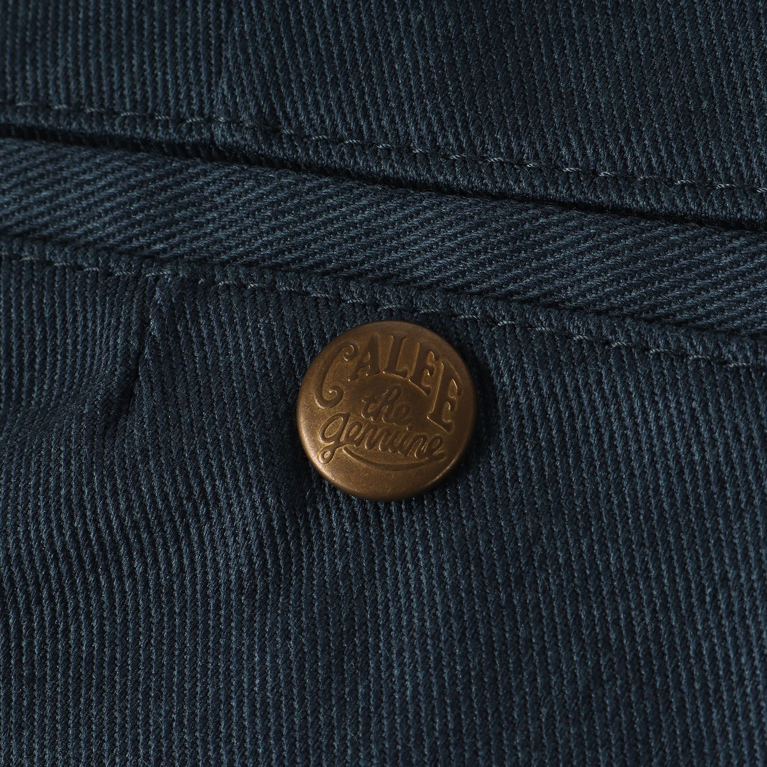 美品】CALEE キャリー パンツ ネイビー 紺 サイズ:S | T/Cツイル