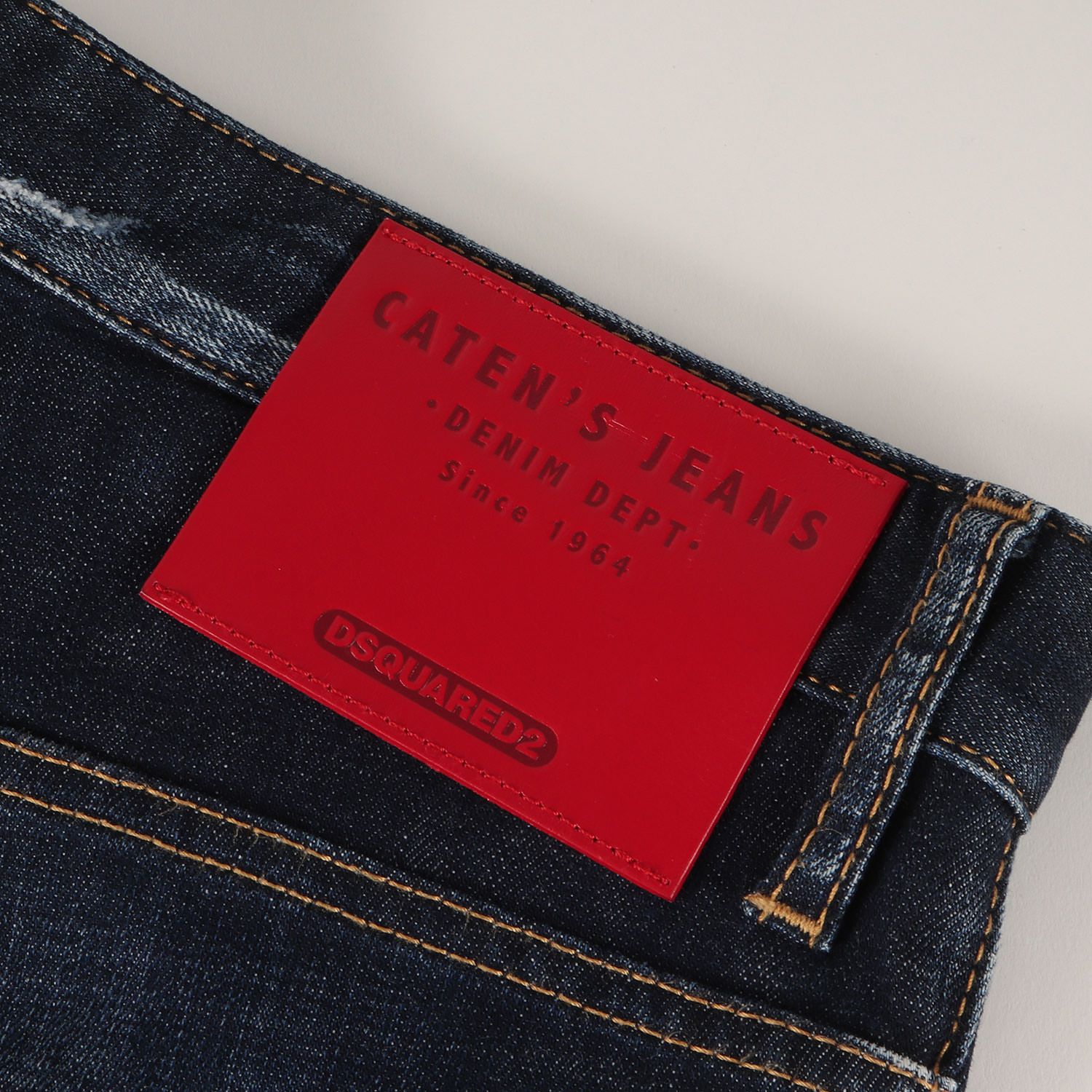 美品】DSQUARED2 ディースクエアード パンツ インディゴ サイズ:48