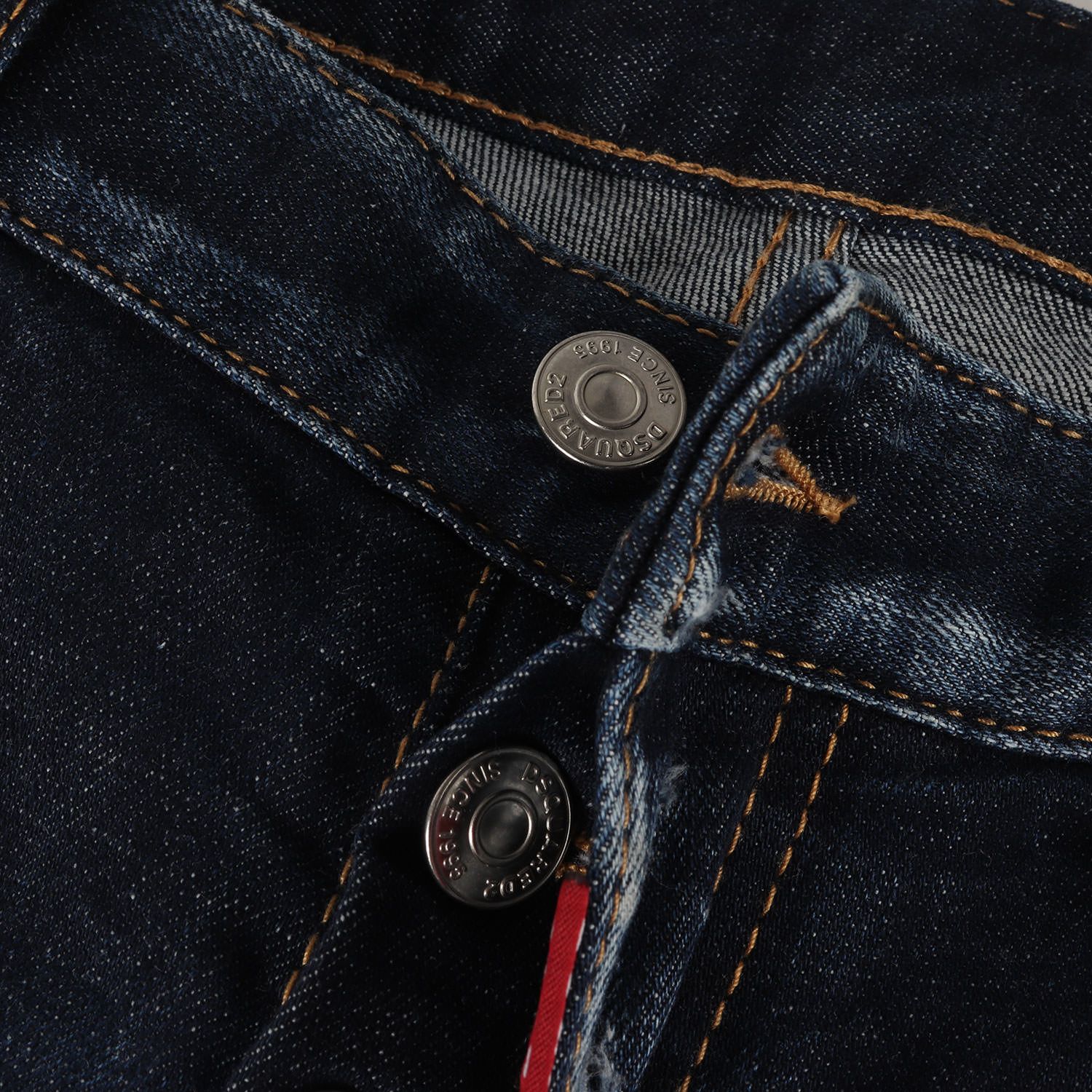 美品】DSQUARED2 ディースクエアード パンツ インディゴ サイズ:48