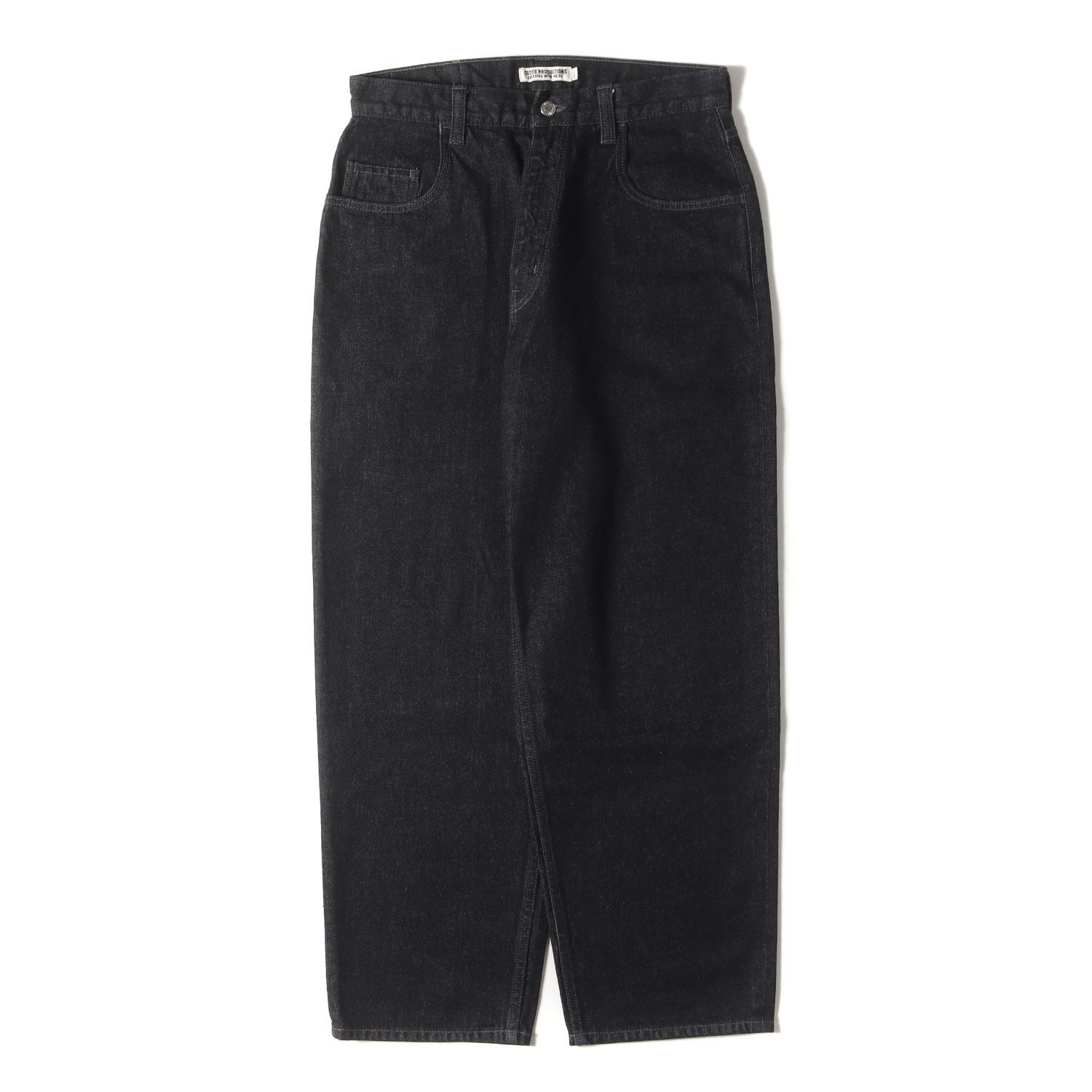 COOTIE クーティー パンツ ブラック(Black One Wash) サイズ:S | 22AW ワンウォッシュ加工 バギー ワイド デニムパンツ (5 Pocket Baggy Denim Pants) | ボトムス ジーンズ ジーパン【メンズ】【中古】【美品】【K4668】 美品】COOTIE クーティー パンツ ブラック(Black One Wash) サイズ:S