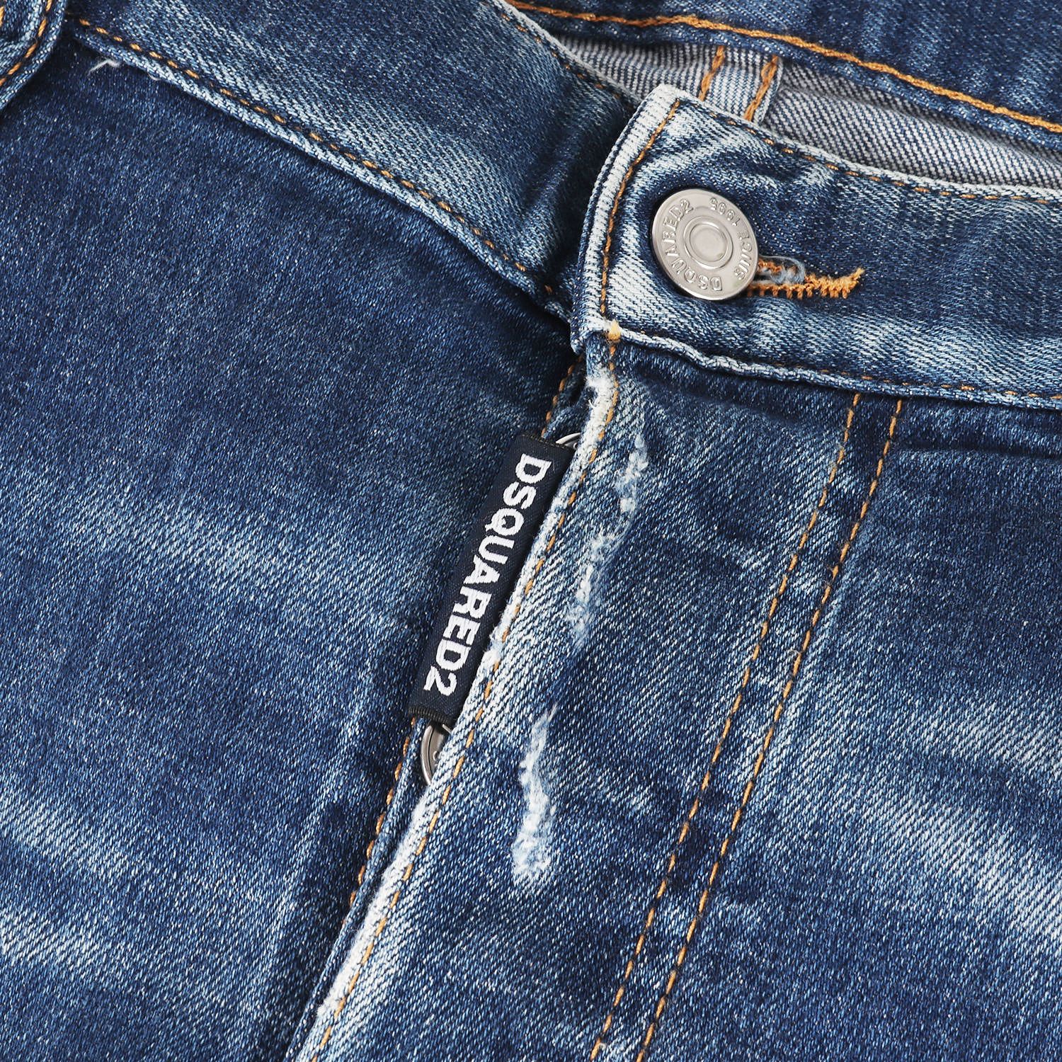 DSQUARED2 ディースクエアード パンツ インディゴ サイズ:46 