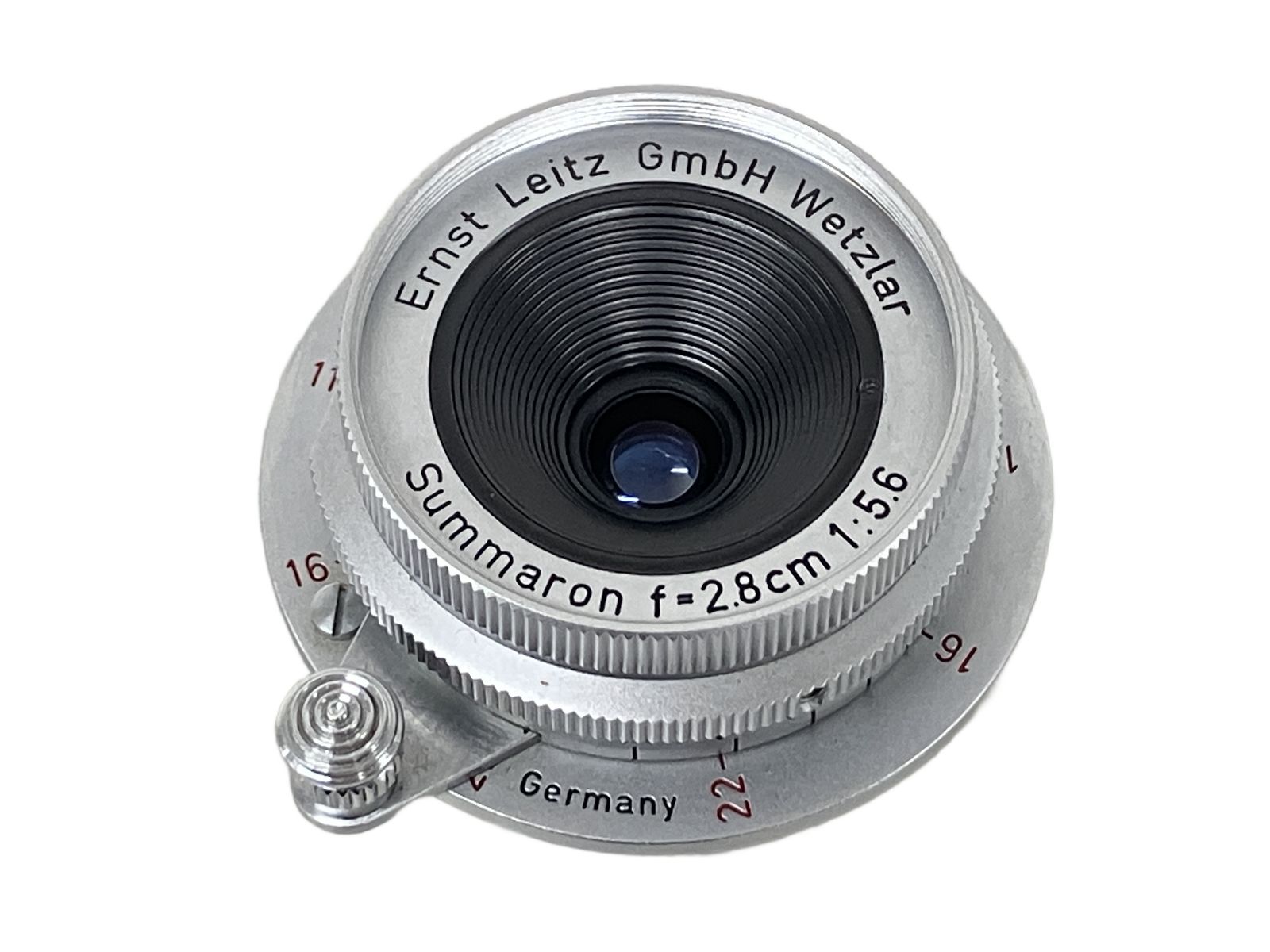 Leica Summaron 2 8 cm F 5 6 L 39マウント Ernst Leitz Wetzlar ライカ ズマロン 単焦点 28 mm シルバー