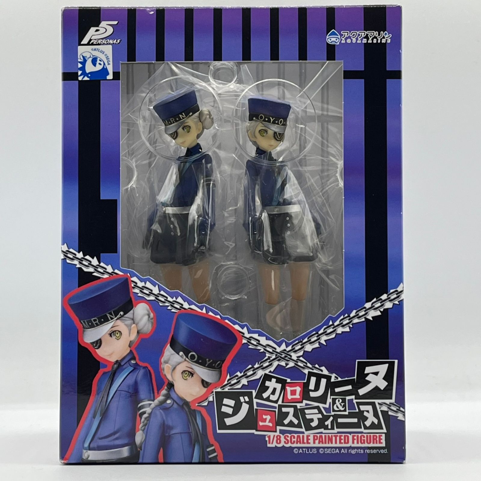 未開封】アクアマリン ペルソナ5 カロリーヌ&ジュスティーヌ 1/8