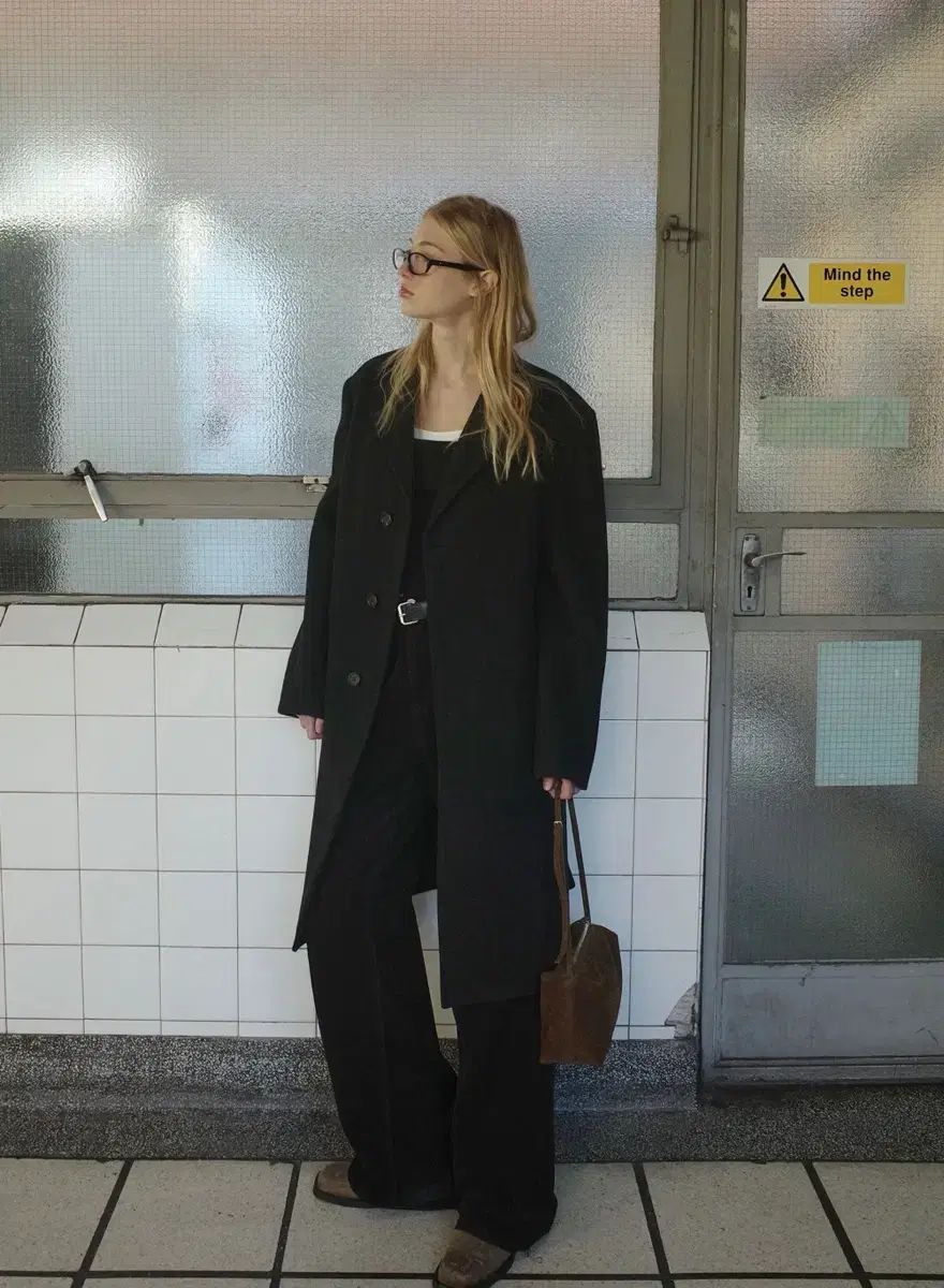 LOW CLASSIC ロウ クラシック コーデュロイ ワイド パンツ ブラック