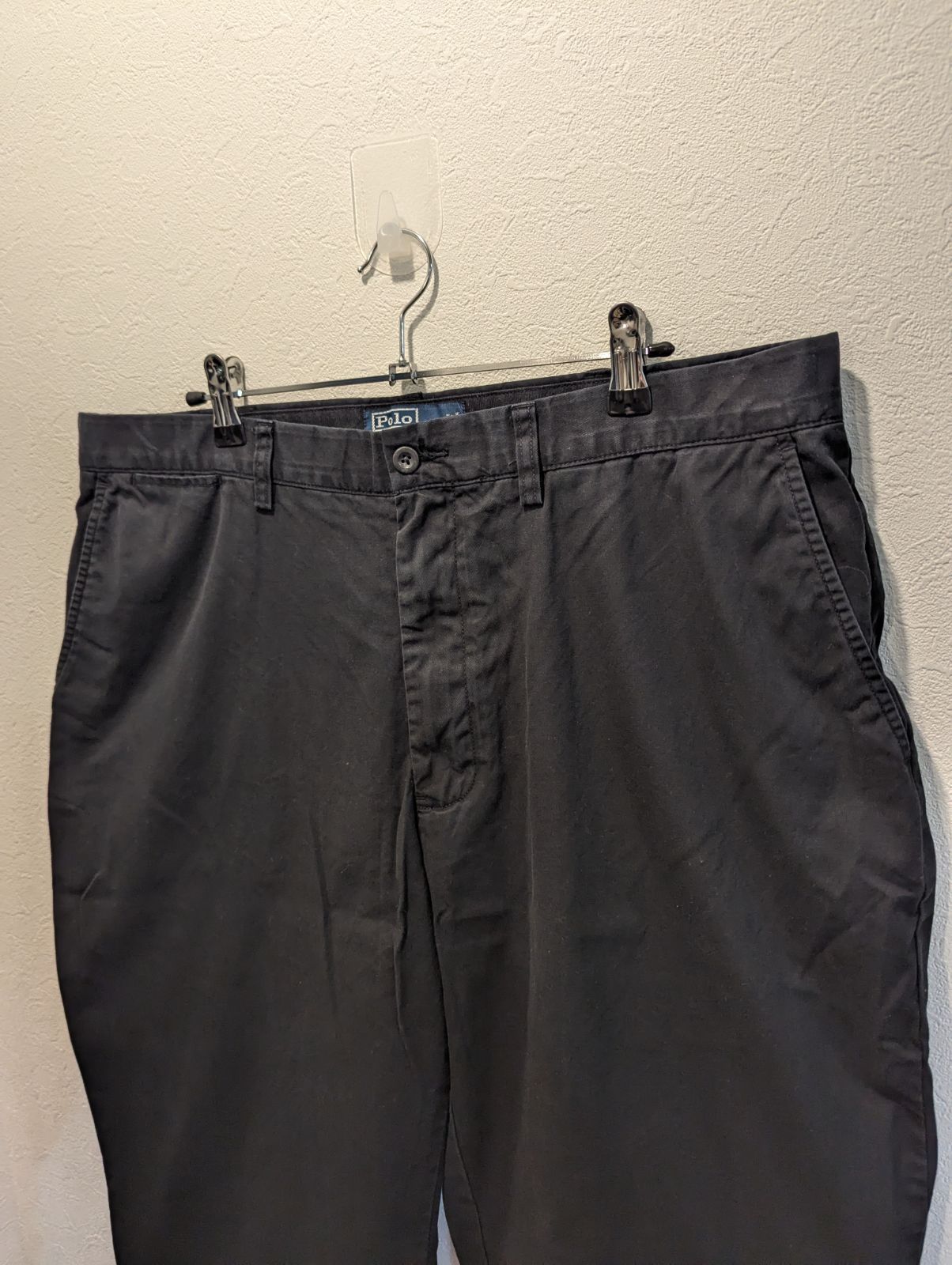 美品　ポロバイラルフローレン　チノパン　ポロチノ　ブラック　ETHAN PANT 美品 ポロバイラルフローレン 黒 ポロチノ Ethan Pant W32 L30 - メルカリ