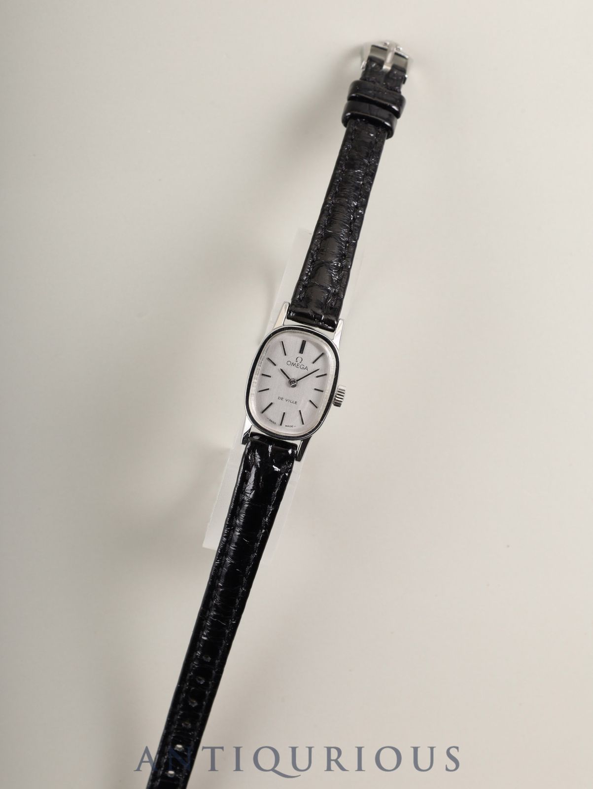 オメガ デ ヴィル MF 511.0454 手巻き Cal.1070 SS 革 尾錠 シルバー文字盤 ケース オーバーホール済み