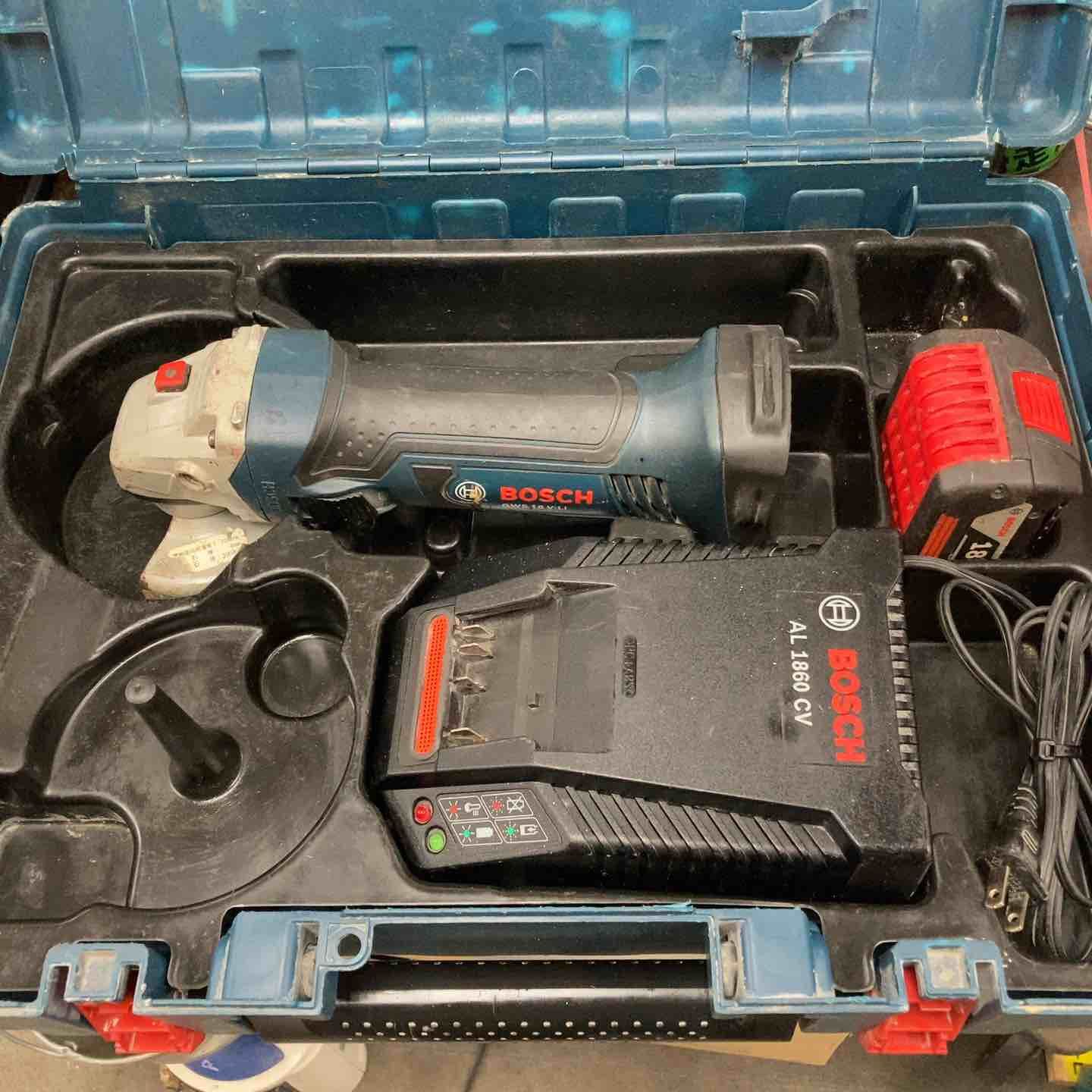 BOSCH(ボッシュ) 18Vバッテリーディスクグラインダー GWS18V-LI【川崎