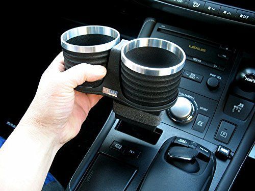 アルカボ ALCABO ドリンクホルダー ブラック リング カップ レクサス CT ZWA 10 右 左ハンドル用 AL T 105 BS マニュアル車 アウディ車