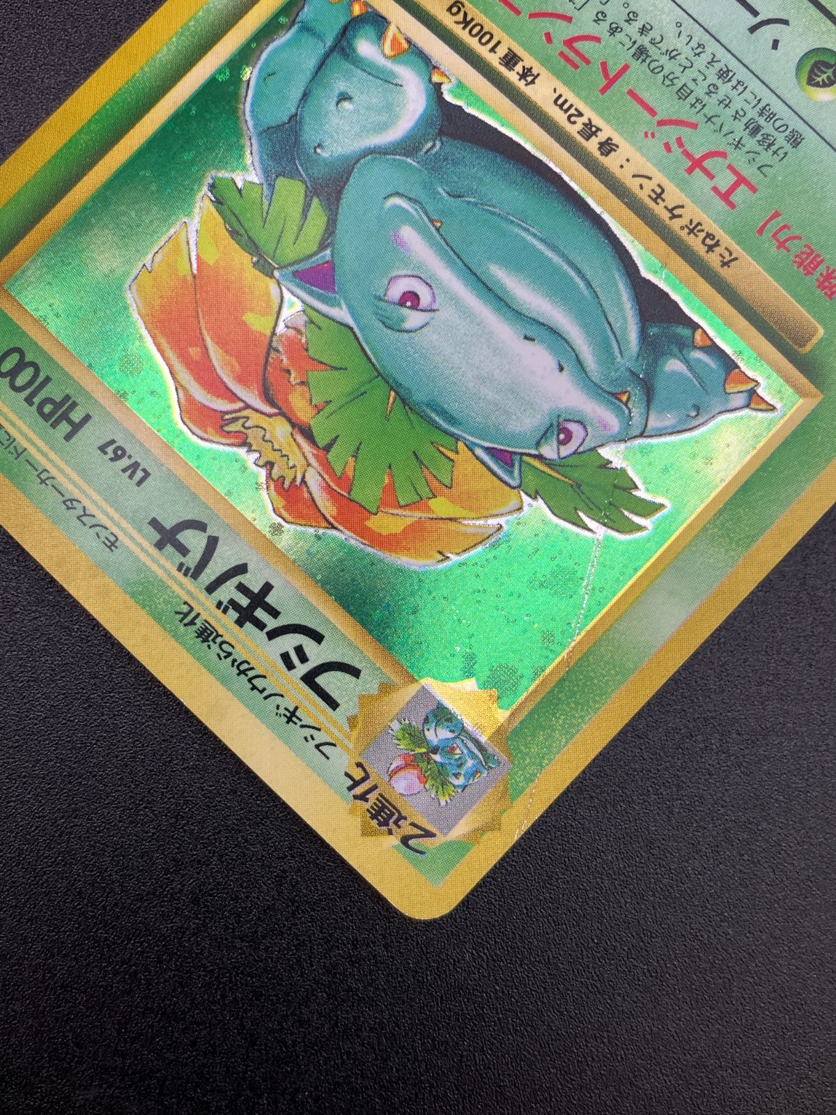 ポケモンカードゲーム ポケカ フシギバナ LV.67 旧裏面 SAR No.003