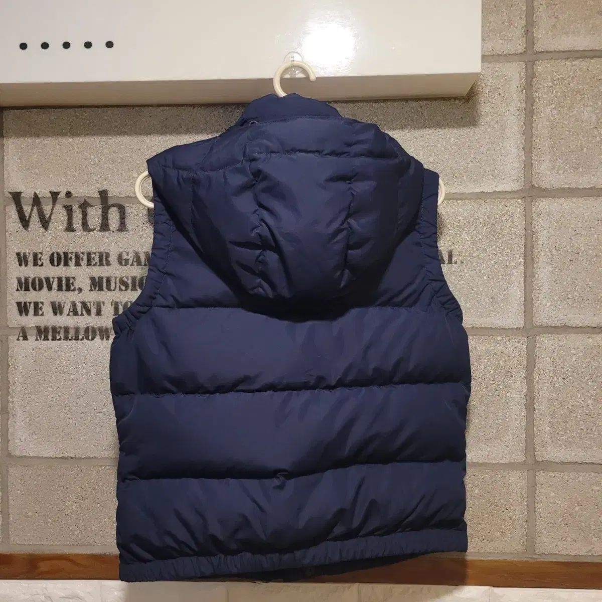 ポロラルフローレン ダウン フード ベスト M