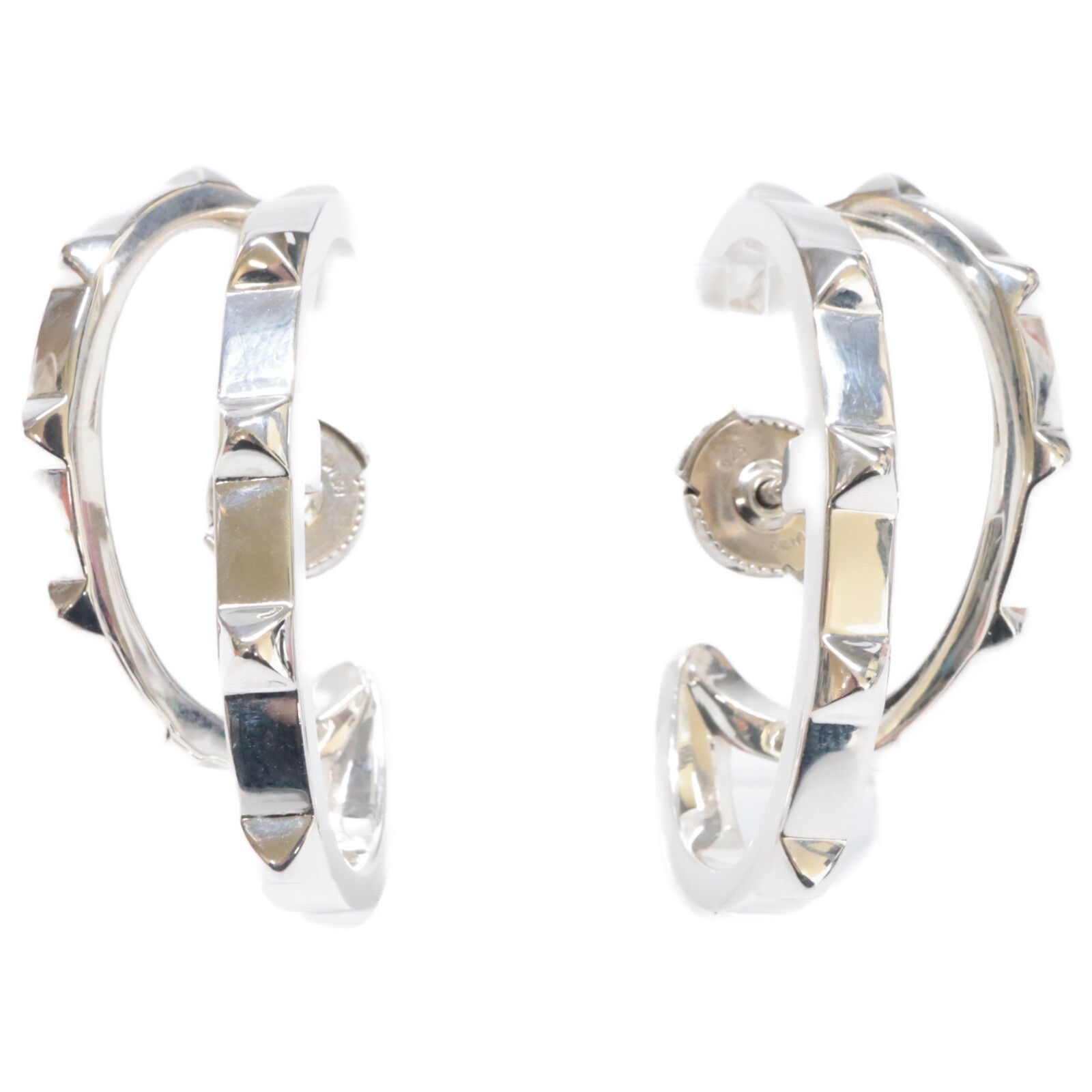 HERMES エルメス 925 クルー ドゥ H L