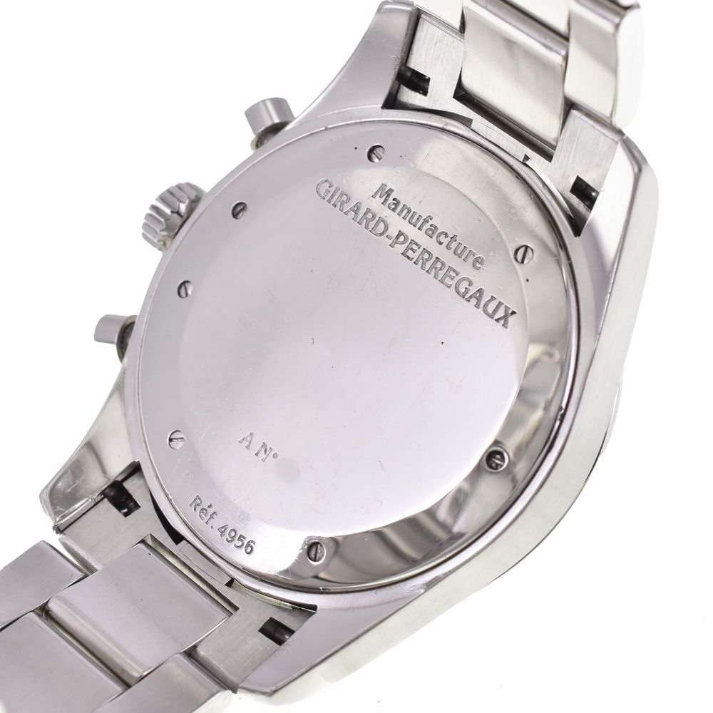  ジラール ペルゴ GIRARD- 4956 クロノスポーツ クロノグラフ 自動巻き メンズ D 144421 その他 時計
