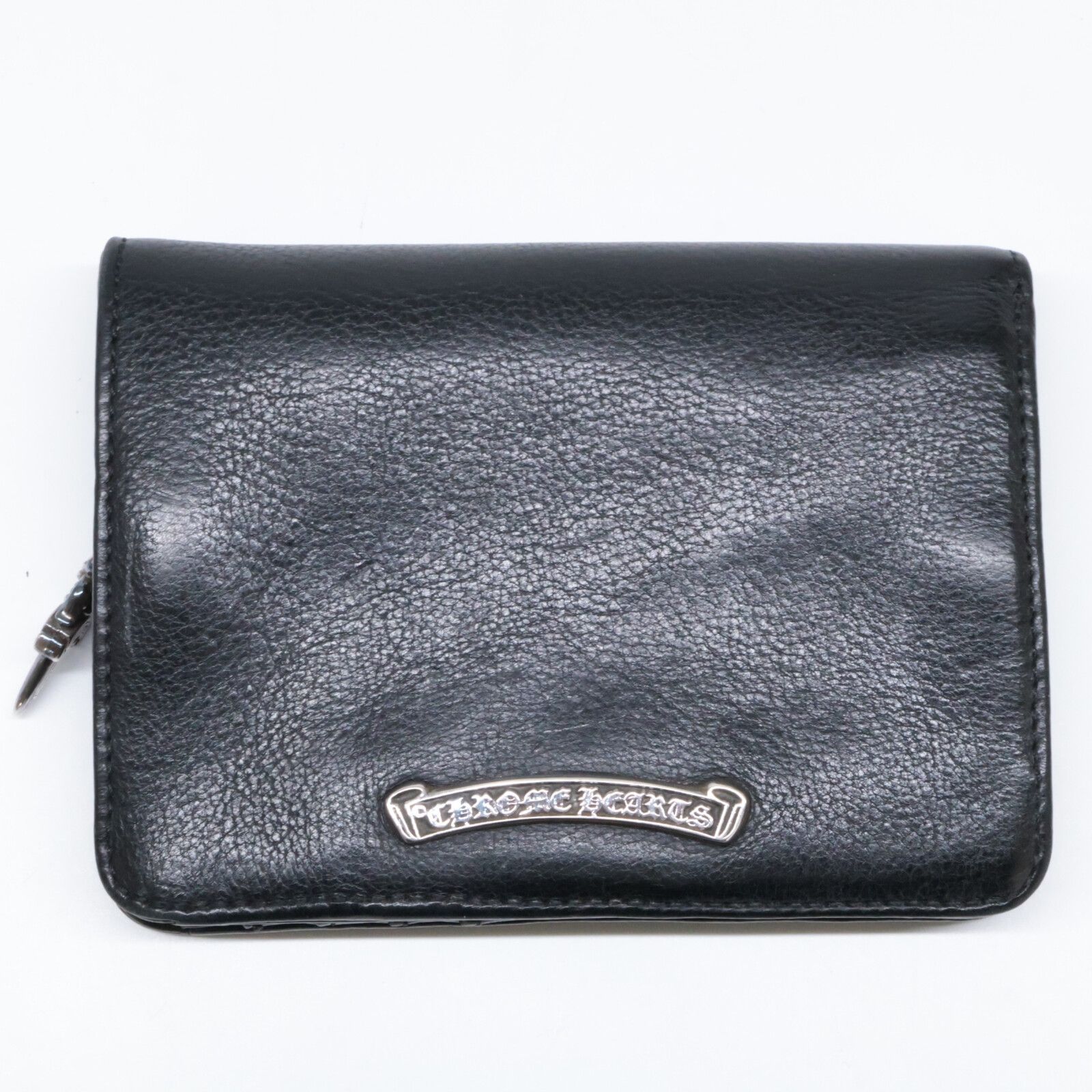 Chrome Hearts クロムハーツ ジョーイウォレット ダガーチャーム ヘビーレザー