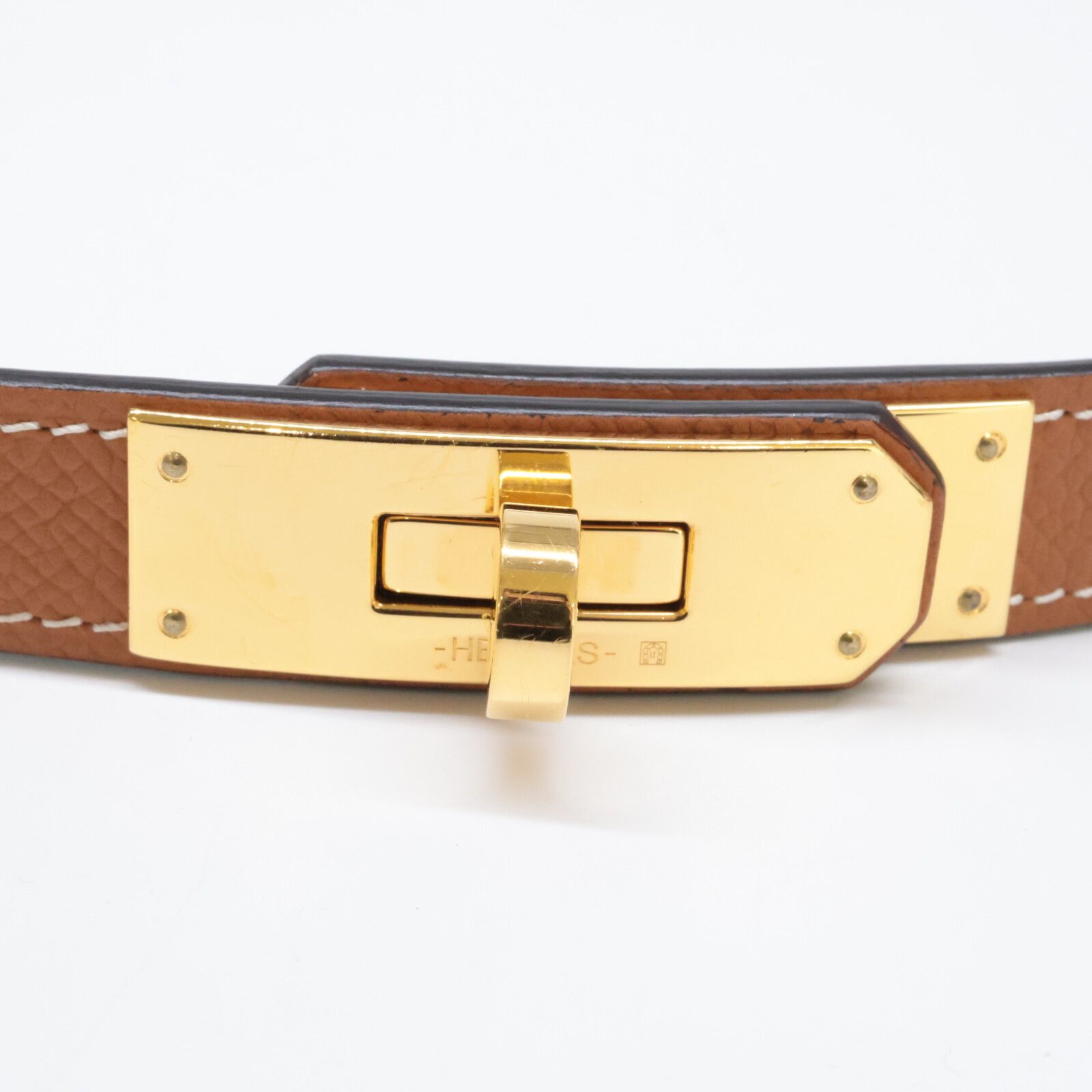 HERMES エルメス 美品 Y刻印 ヴォーエプソン ケリーベルト18 - メルカリ