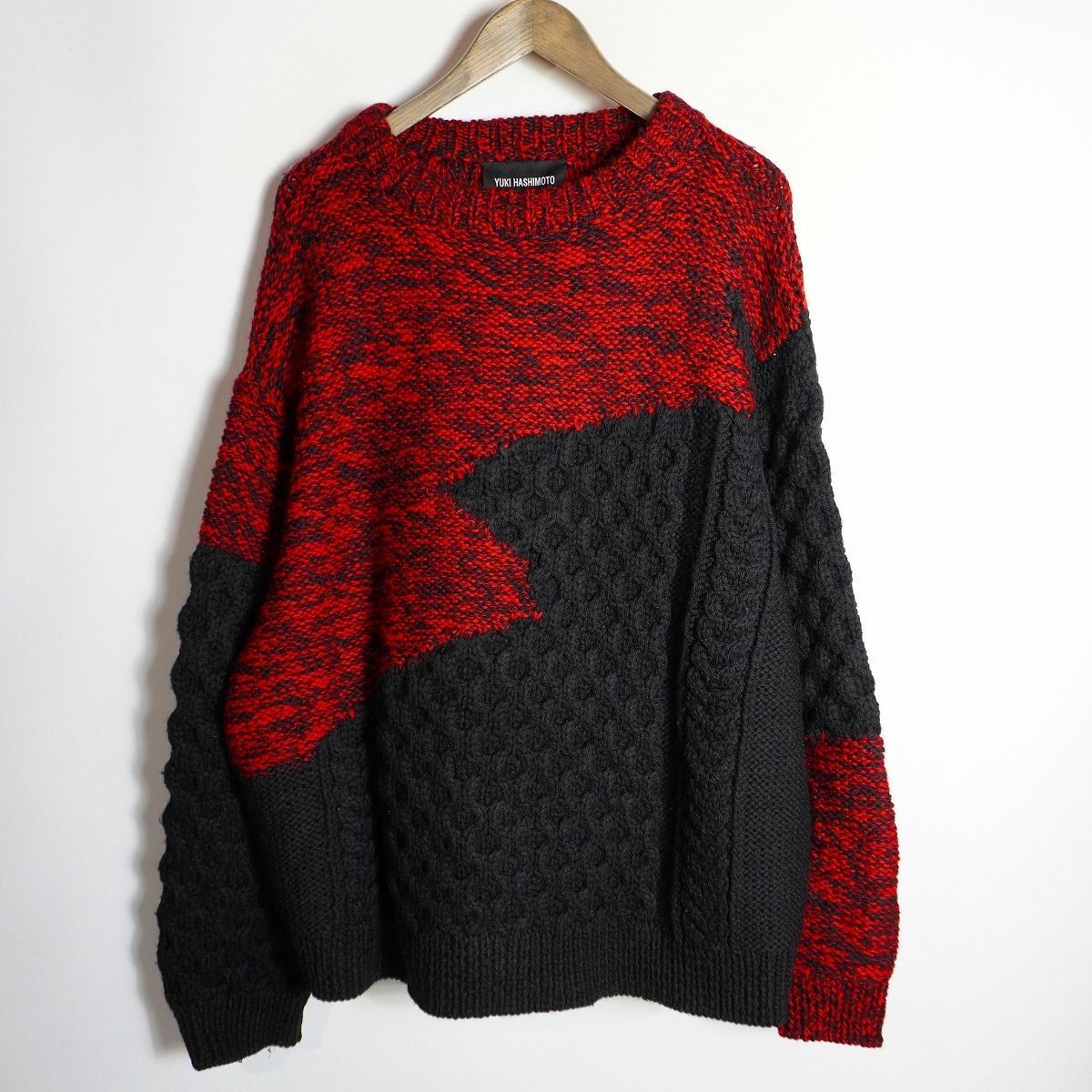 HASHIMOTO ? BUG ARGYLE JUMPER 【その他】 黒