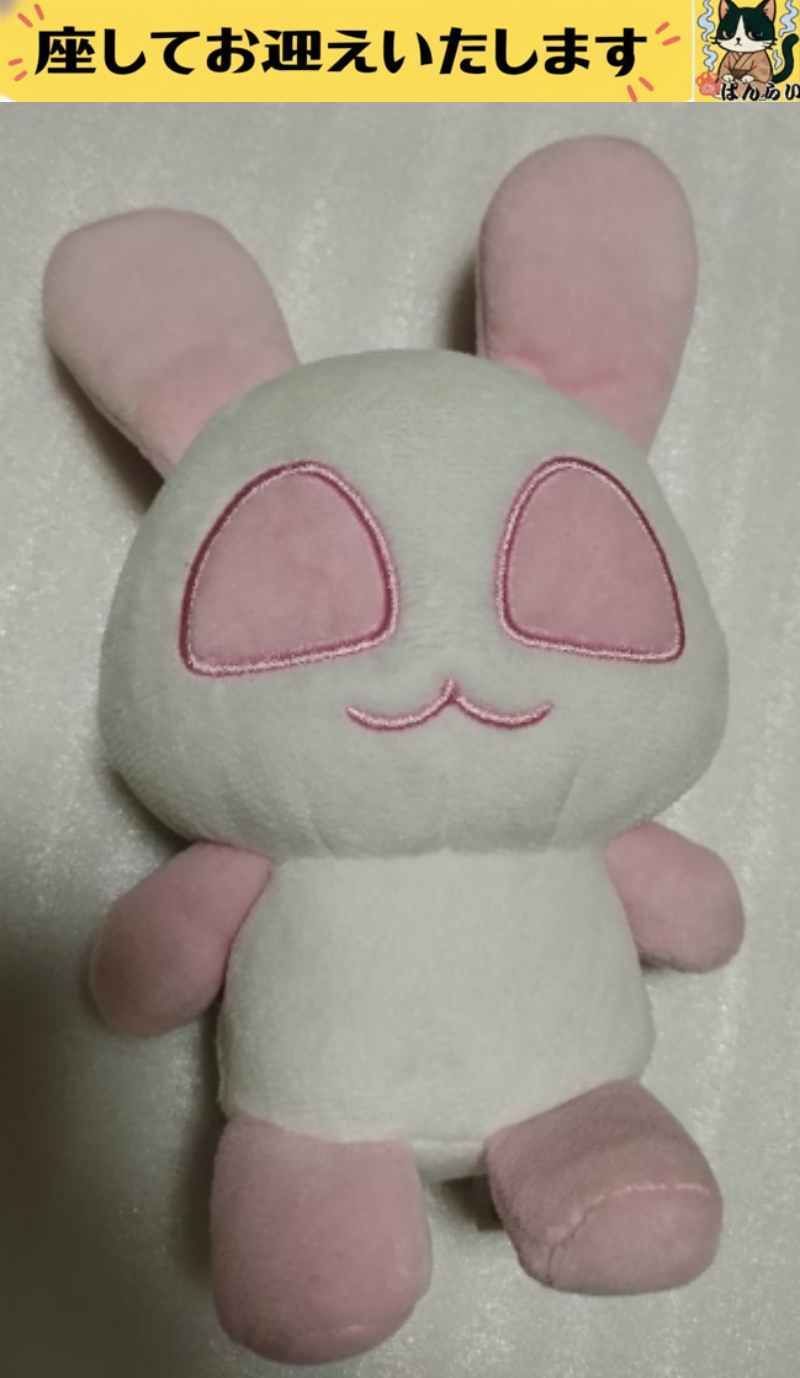 e➕12歳。➕　うさパンダ　キューピット　ぬいぐるみ e➕12歳。➕ うさパンダ キューピット ぬいぐるみ - メルカリ