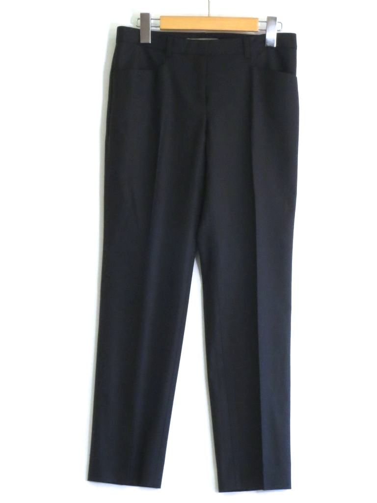 228336 NALIAN.LE theory luxe セオリーリュクス スリムタイプ アンクル丈パンツ 38 03-9906425-890 ネイビー