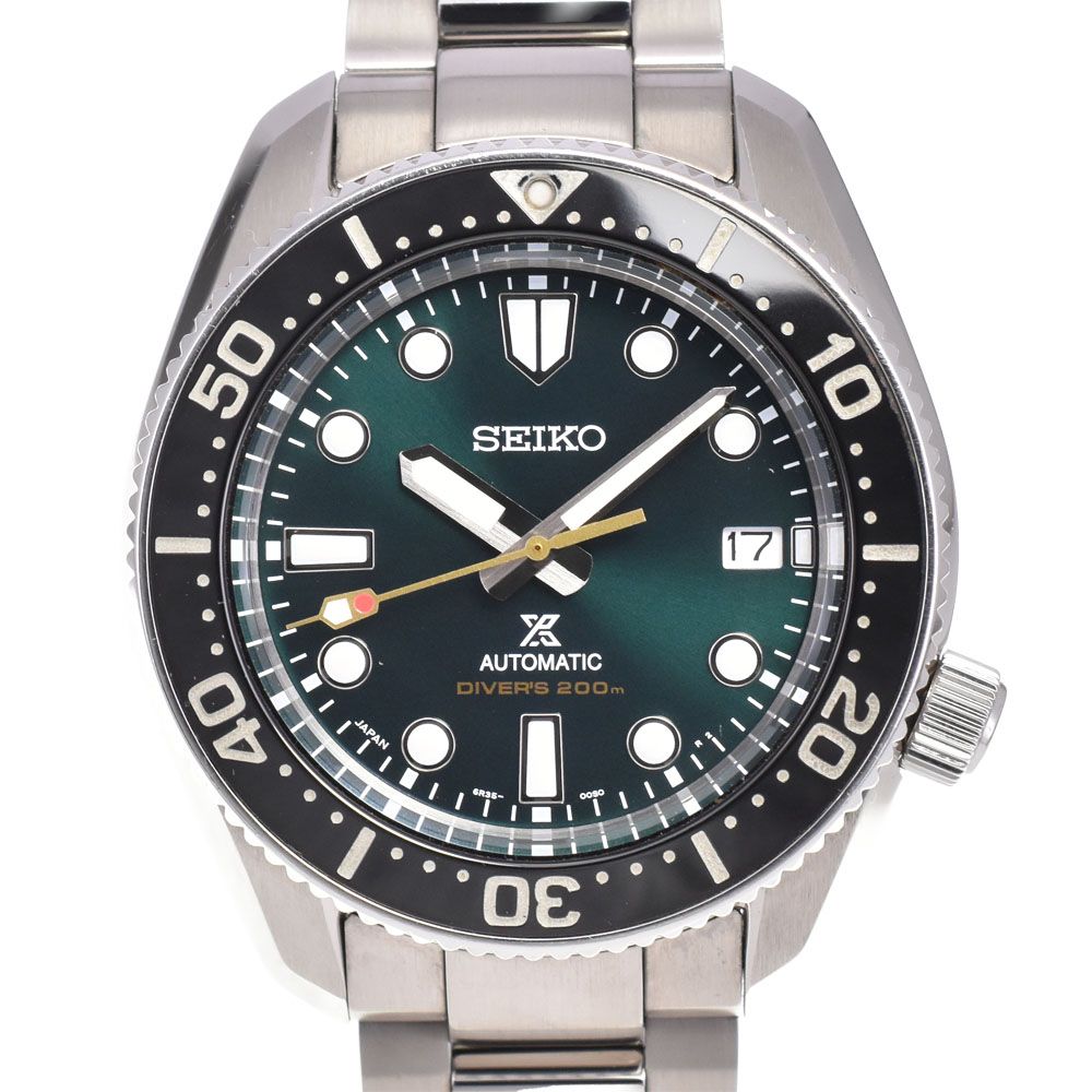 セイコー SEIKO SBDC 133 6 R 35-01 L 0 プロスペックス ダイバースキューバ 創業140周年記念 モデル 自動巻 メンズ 箱 保証書付き D 144435