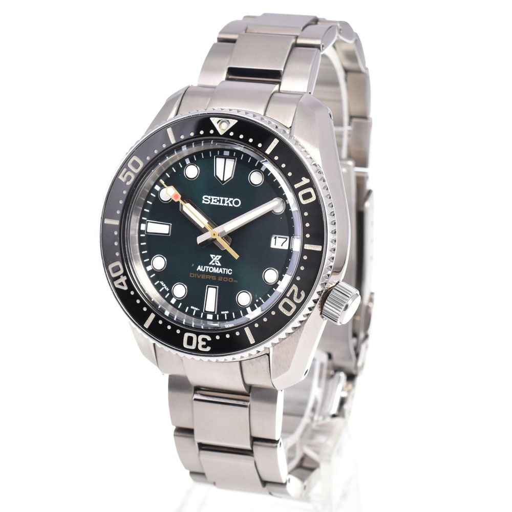 セイコー SEIKO SBDC 133 6 R 35-01 L 0 プロスペックス ダイバースキューバ 創業140周年記念 モデル 自動巻 メンズ 箱 保証書付き D 144435