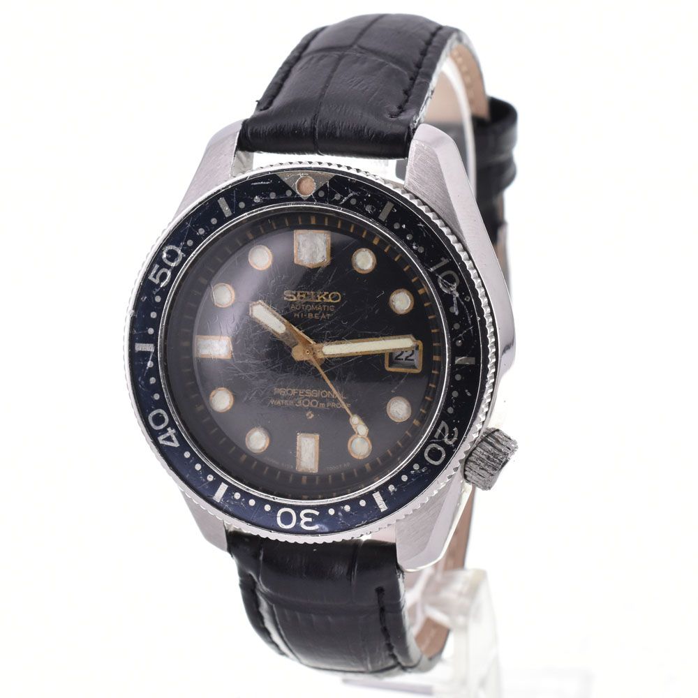 セイコー SEIKO 6159-7001 プロフェッショナル ダイバー HI-BEAT 300 M 自動巻き メンズ Ｄ 144322