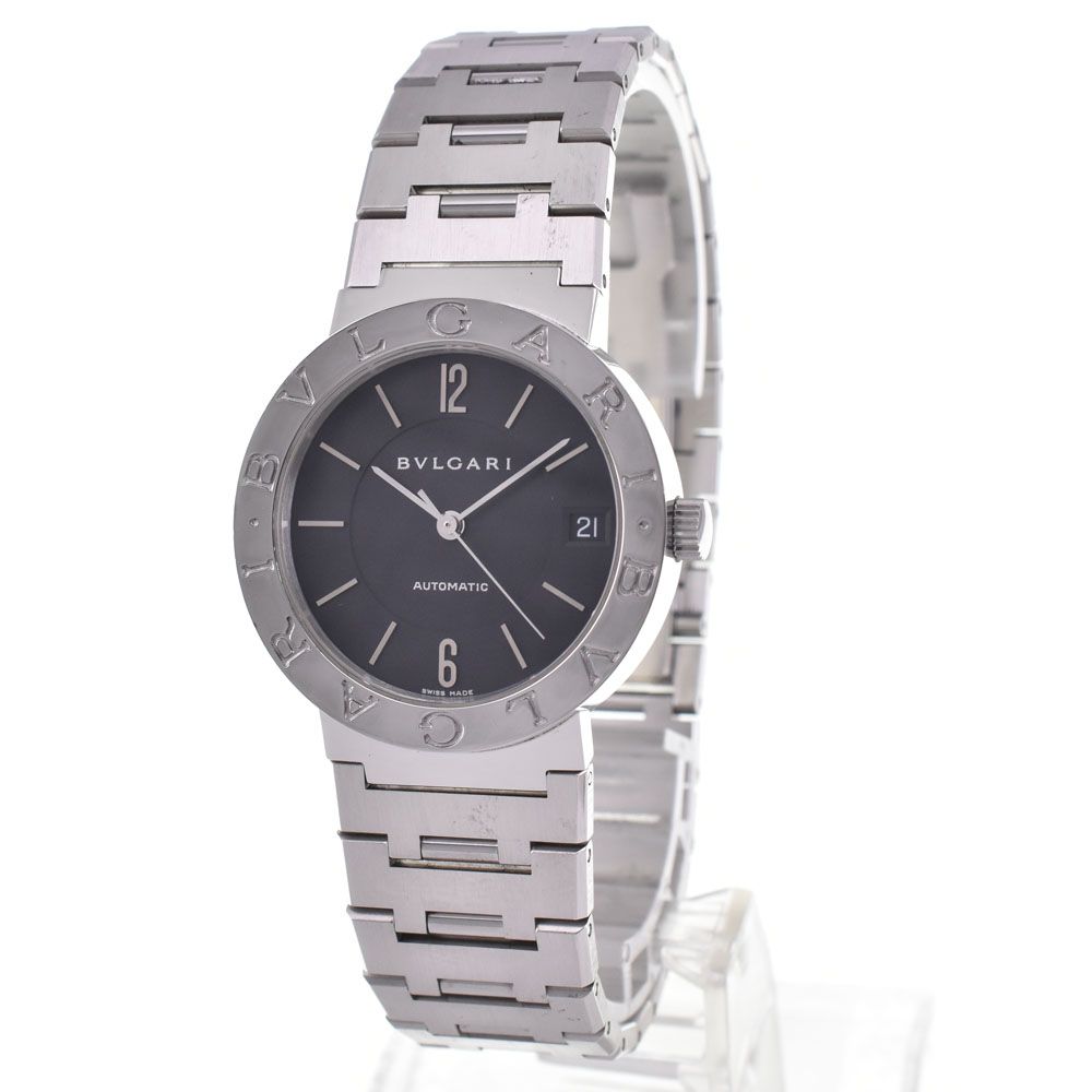 ブルガリ BVLGARI BB 33 SS AUTO ブルガリブルガリ デイト 自動巻き メンズ 箱 保証書付き D 144264