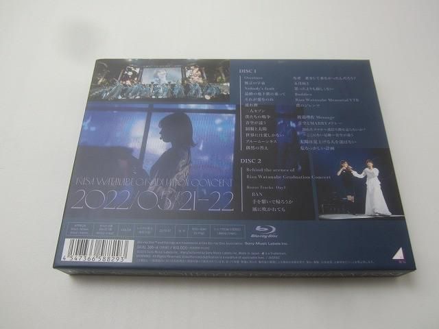中古品 アイドル 櫻坂46 渡邉理佐 RISA WATANABE GRADUATION CONCERT