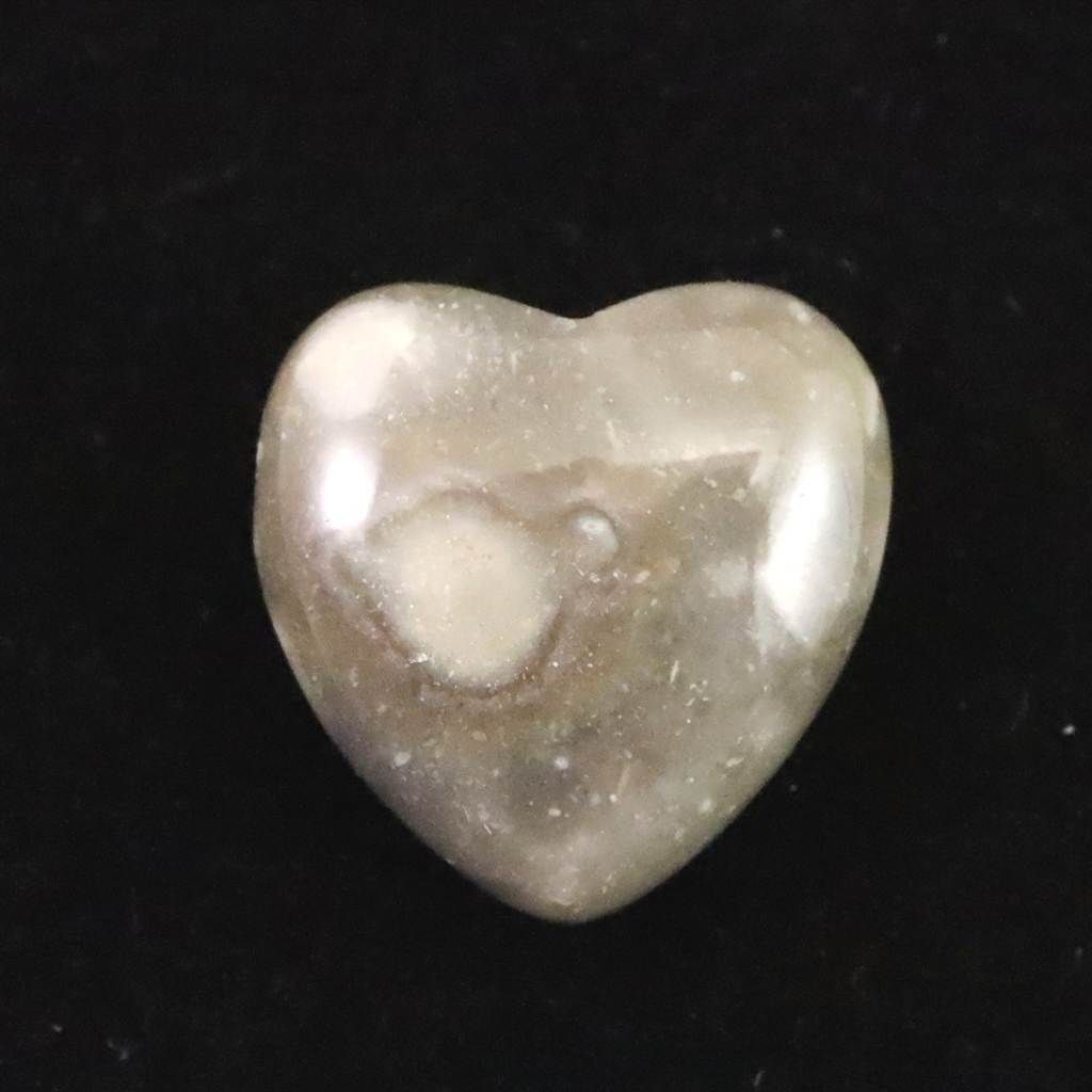 Hu0026E社 サークルストーン  15mmハート 証明書付 2.2g 【榎本通商44895】