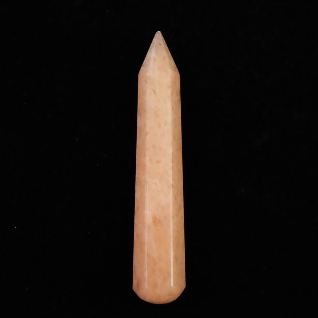 H&E社 サチャロカ ローズアゼツライト(AZOZEO) 60mmワンド 証明書付