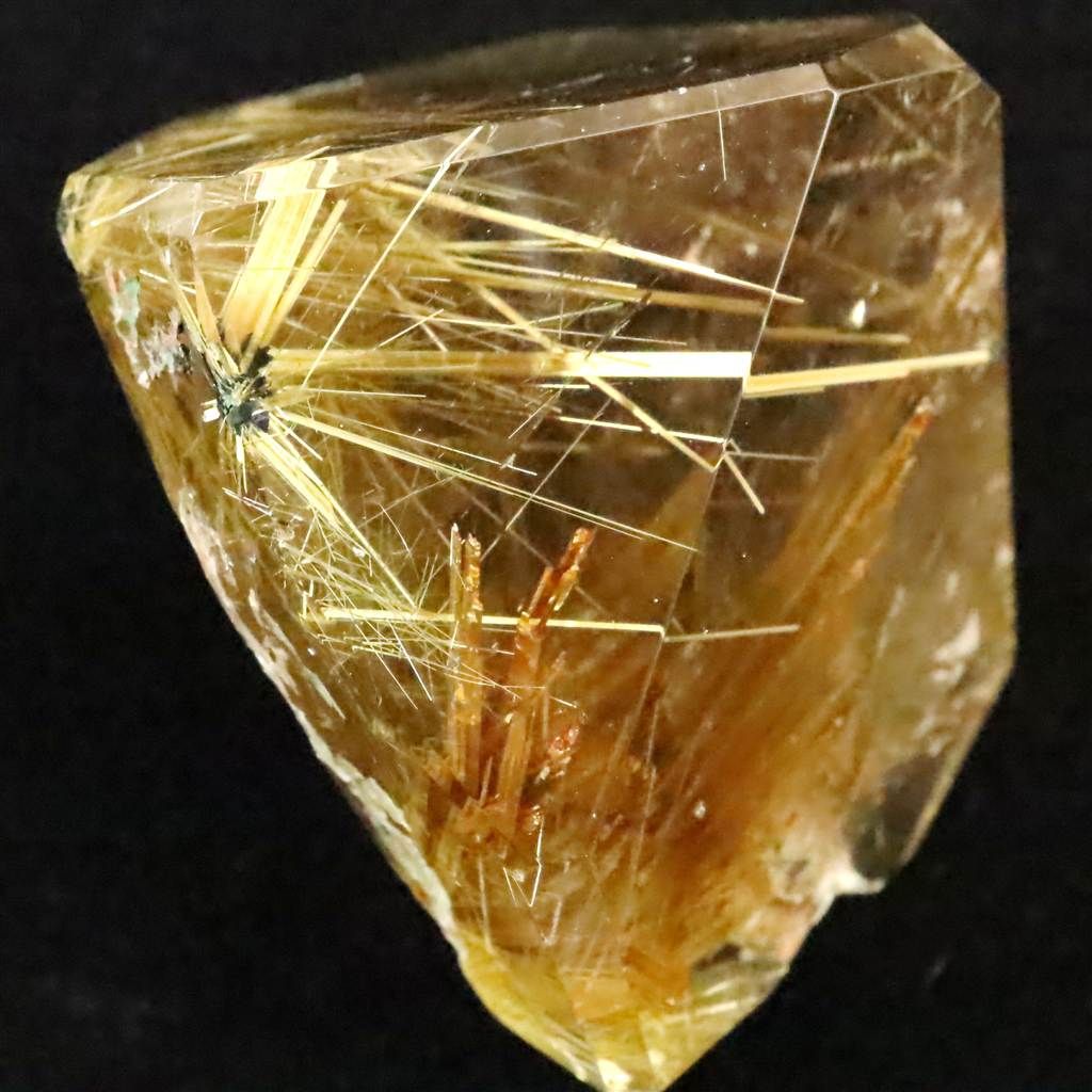 ゴールド タイチンルチルクォーツ ポリッシュ 94.8g 【榎本通商35938】