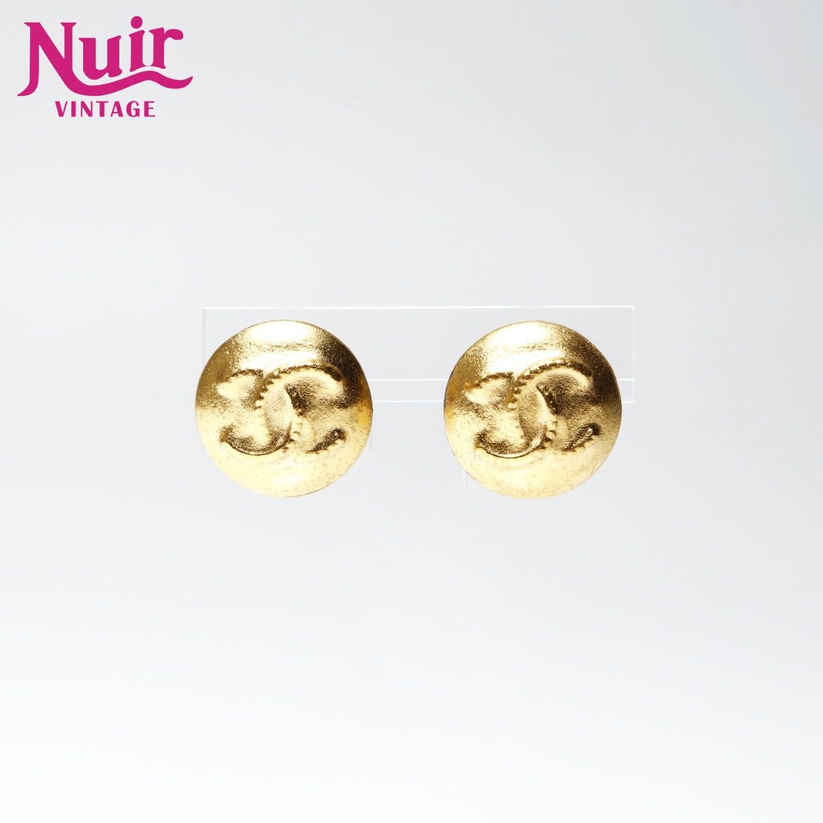 CHANEL シャネル イヤリング ココマーク ラウンド 95 A 1995