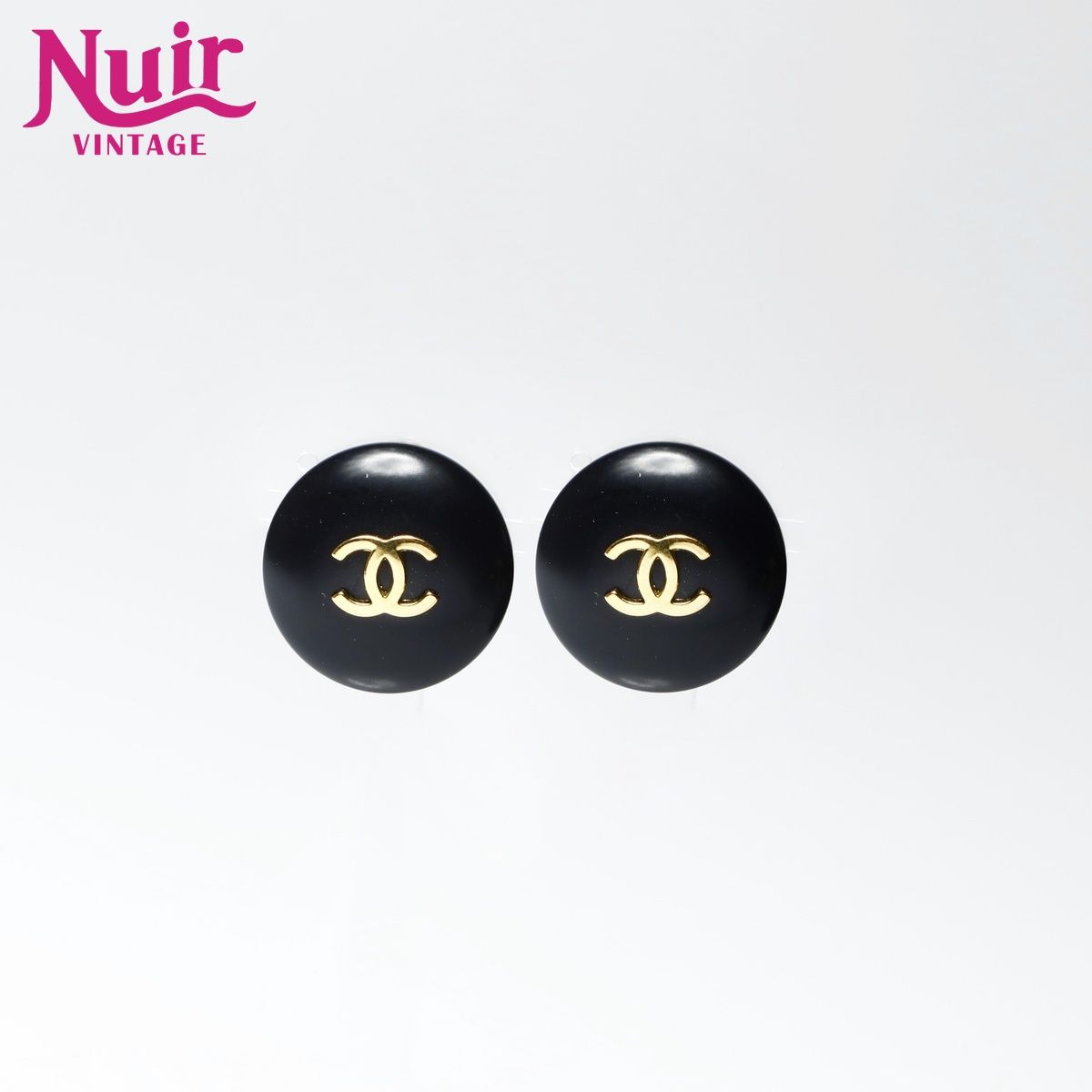 CHANEL シャネル イヤリング 95 P 1995 ココマーク ラウンド