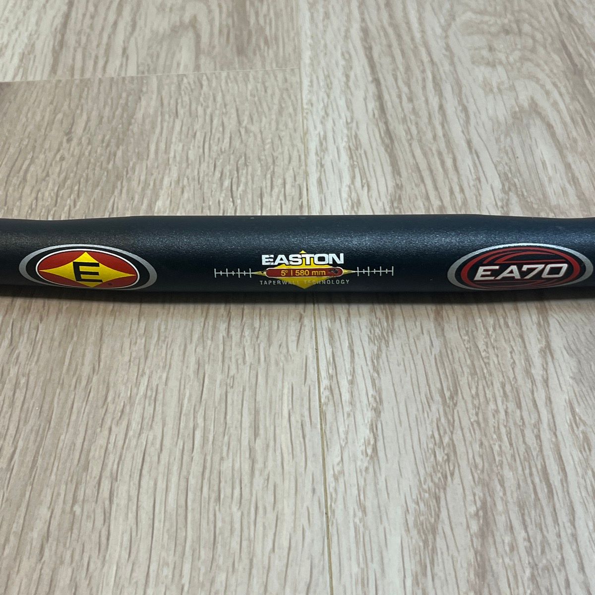 【228399】EASTON  イーストン フラットバー　ハンドルバー　自転車　パーツ　サイクリング　580mm　5 ブラック