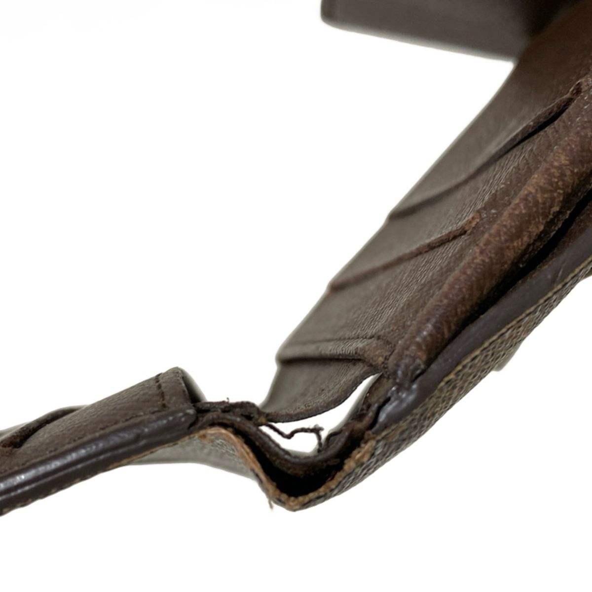 LOUIS VUITTON(ルイヴィトン) Wホック財布 ダミエ ポルトモネビエ