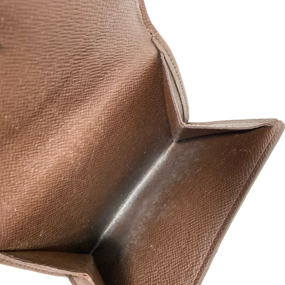 LOUIS VUITTON(ルイヴィトン) Wホック財布 ダミエ ポルトモネビエ