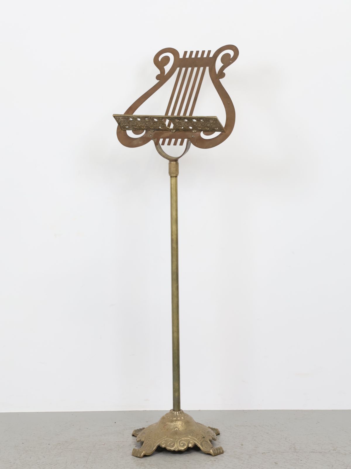 1960年代 ヴィンテージ ブラス ミュージックスコア スタンド 譜面台