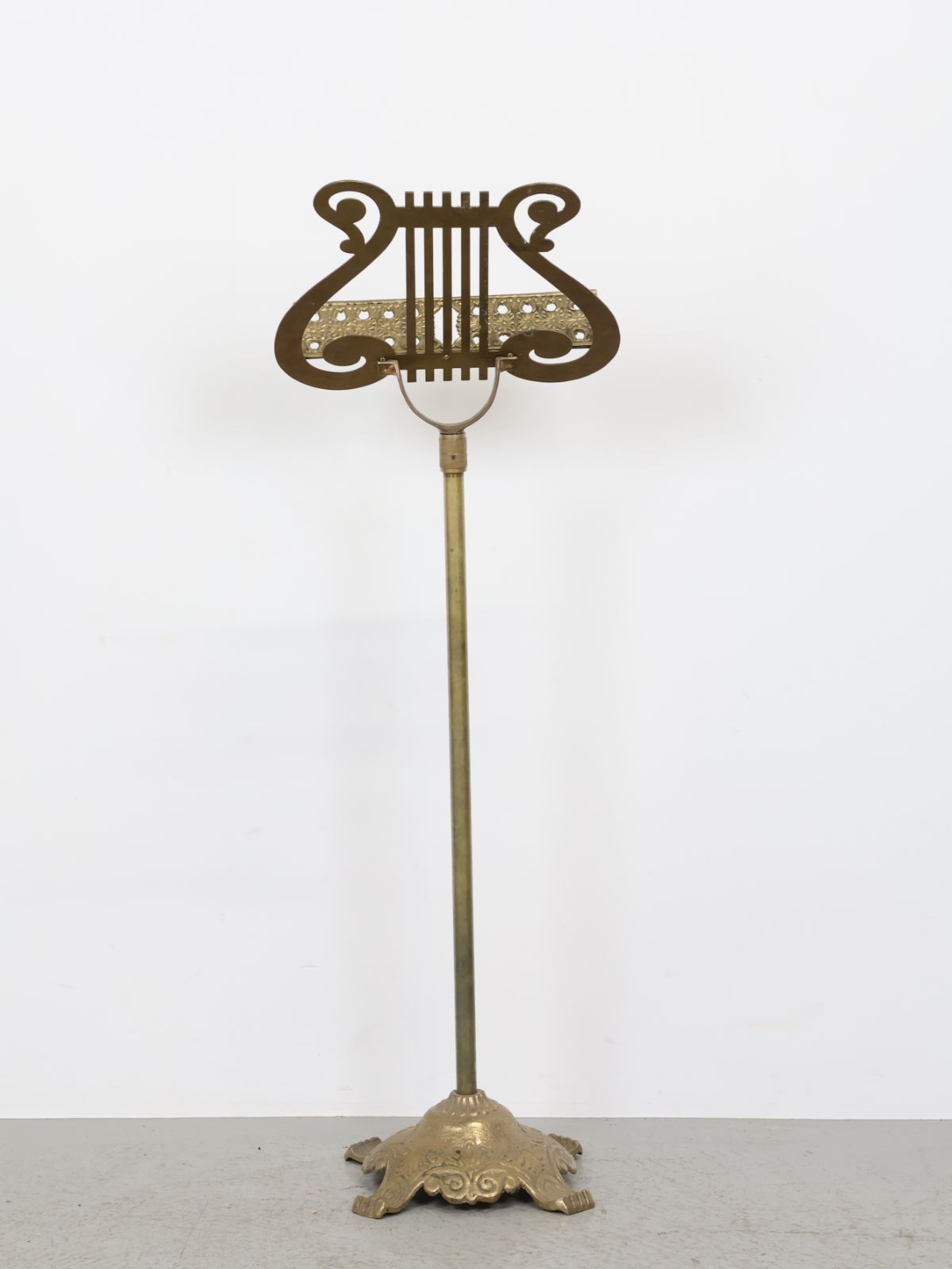 1960年代 ヴィンテージ ブラス ミュージックスコア スタンド 譜面台