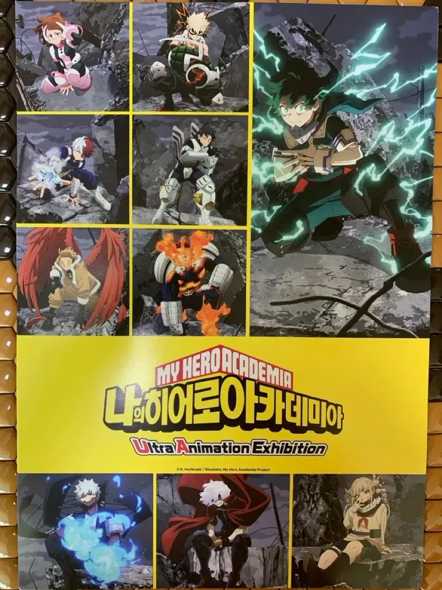 原画展 僕のヒーローアカデミア 堀越耕平『僕のヒーローアカデミア